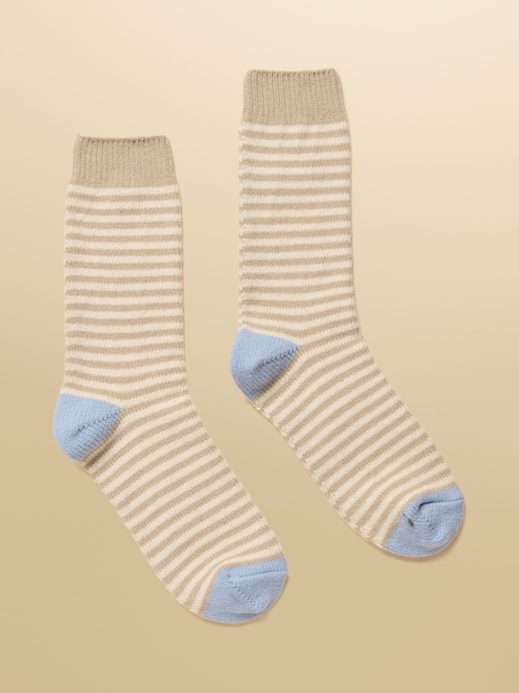 Women's Cosy Oatmeal Socks (size 4-8) - Image 1 of 3