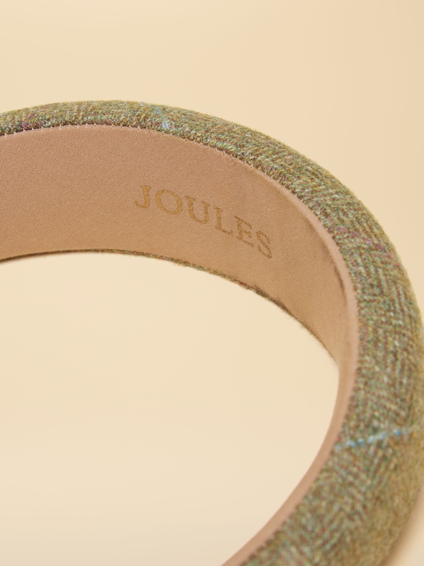 Tessie Green Tweed Headband - Image 8 of 8