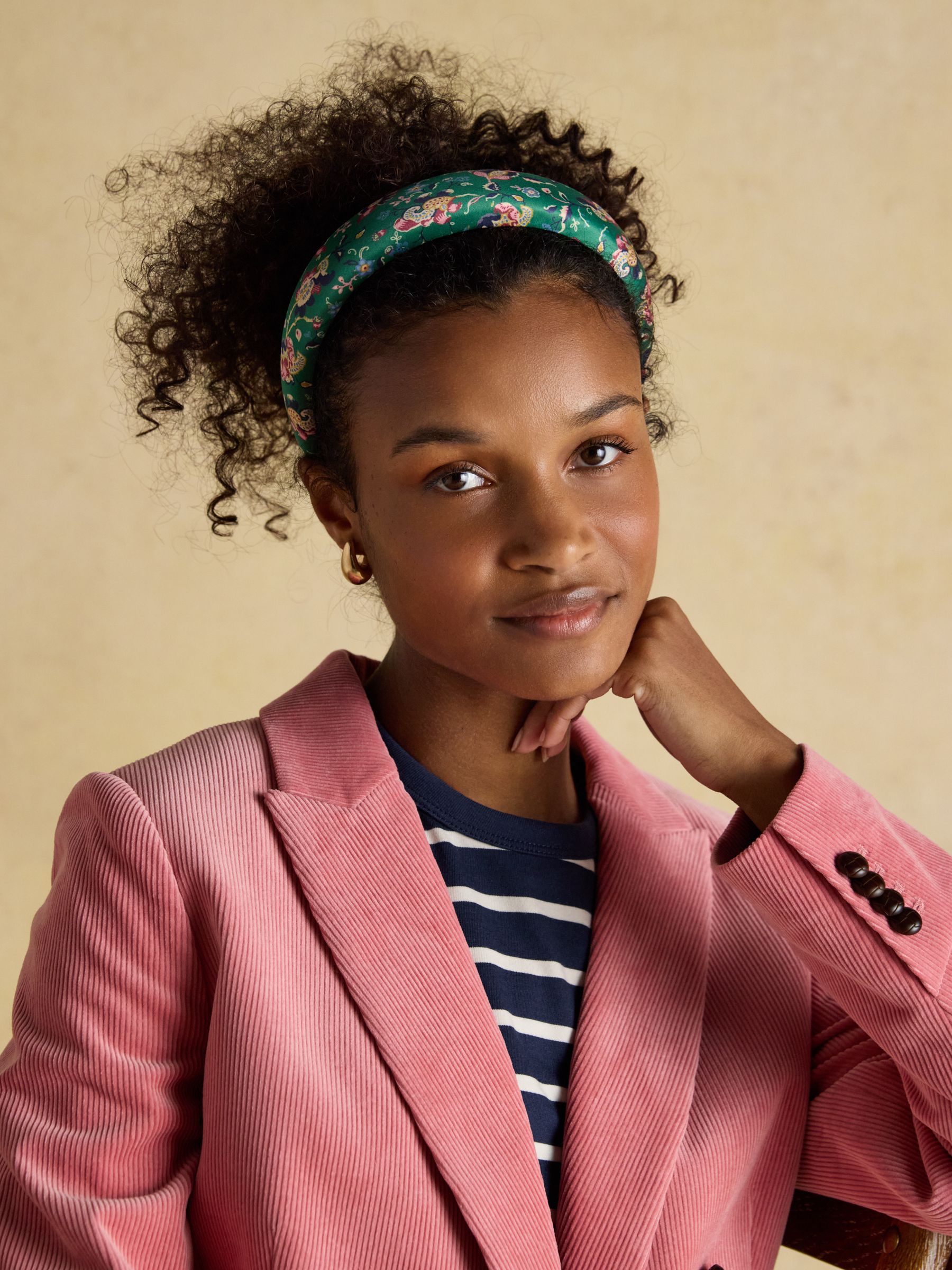 Carissa Green Printed Headband - Image 5 of 6