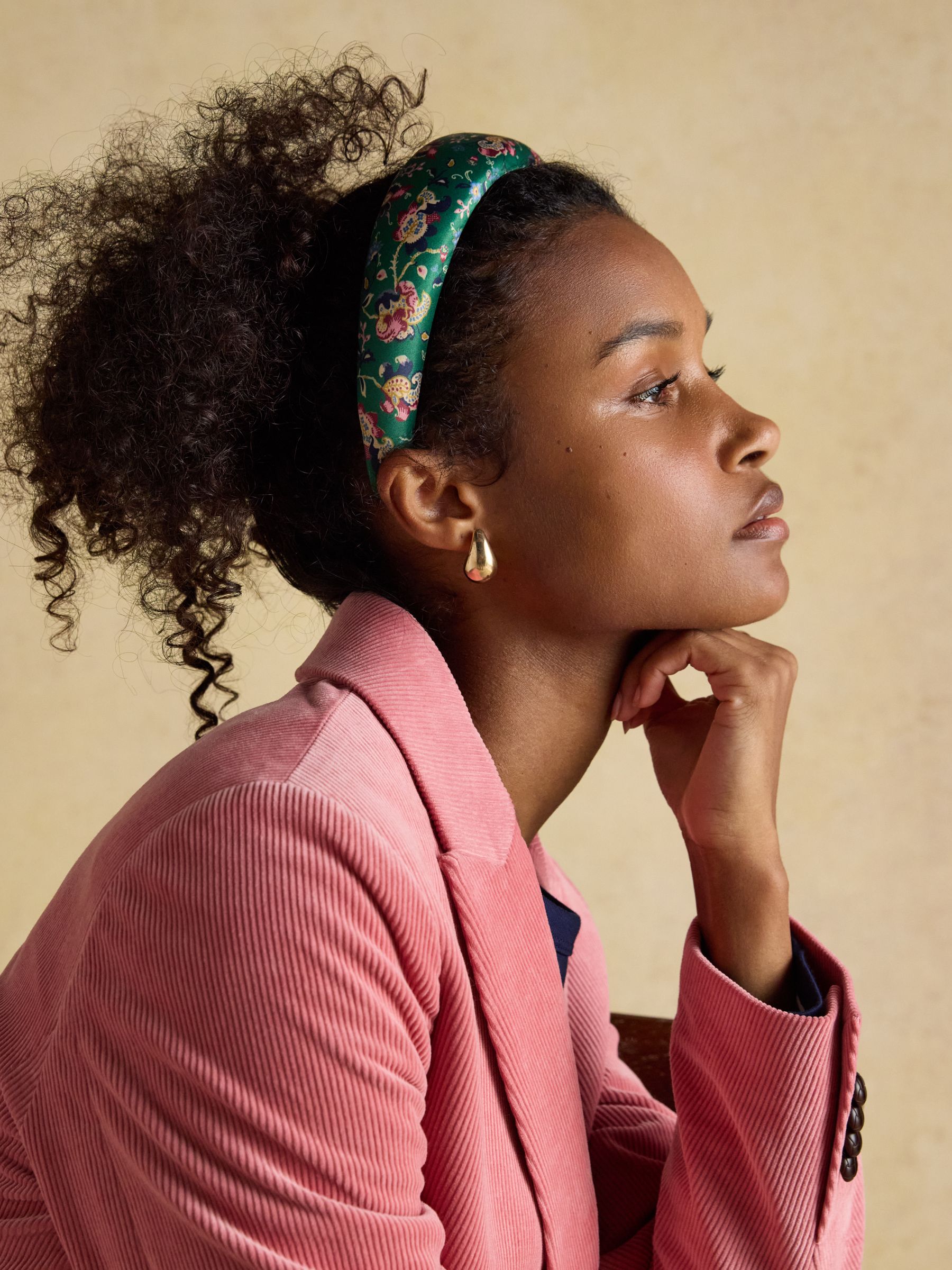 Carissa Green Printed Headband - Image 6 of 6