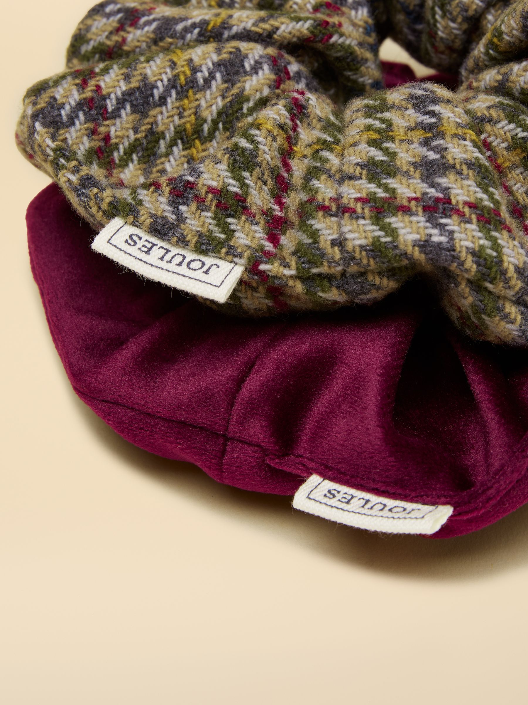 Annika Multi Scrunchie 2 Pack - Image 2 of 2