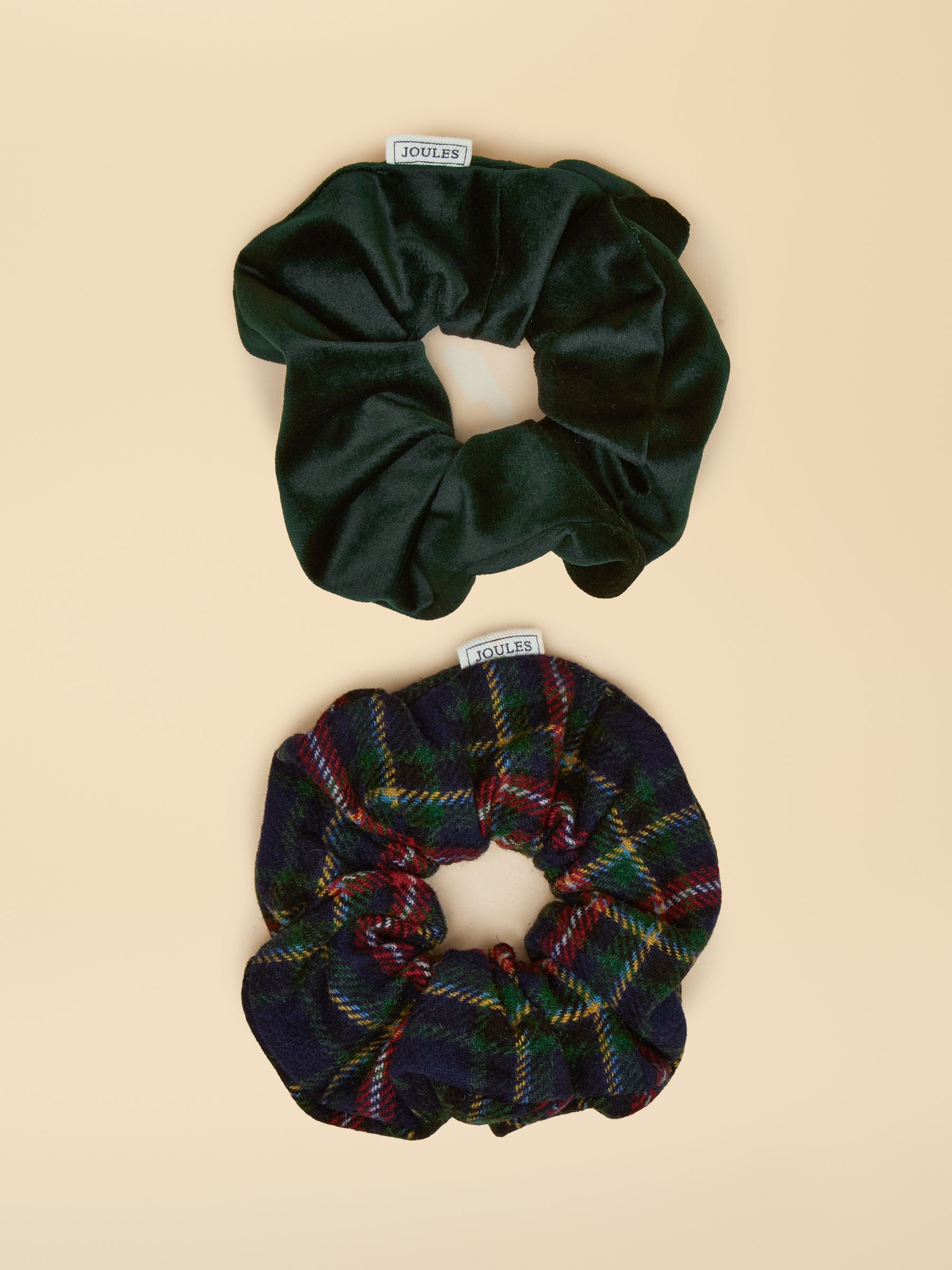 Annika Navy Scrunchie 2 Pack - Image 1 of 2
