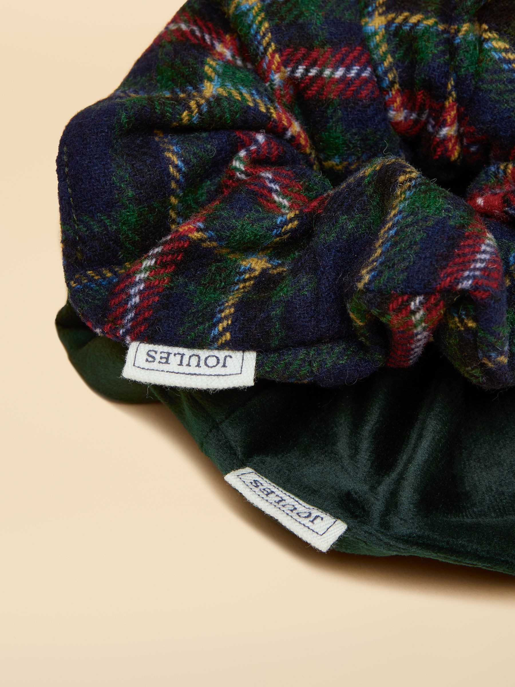 Annika Navy Scrunchie 2 Pack - Image 2 of 2