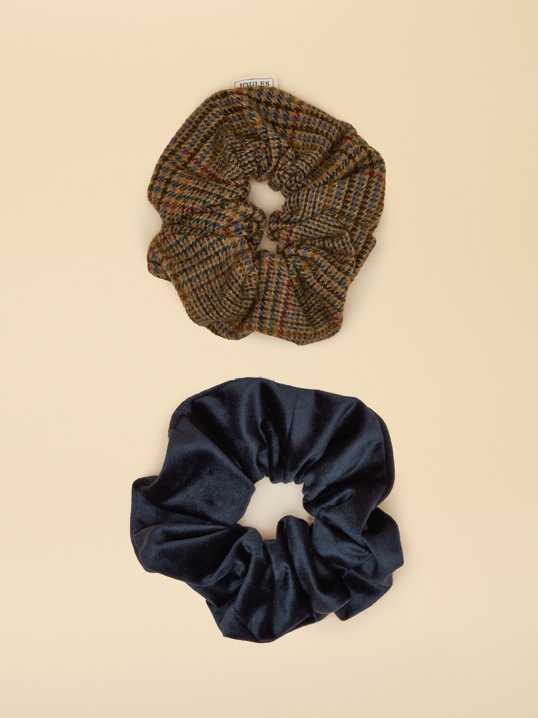 Annika Brown Scrunchie 2 Pack - Image 1 of 2