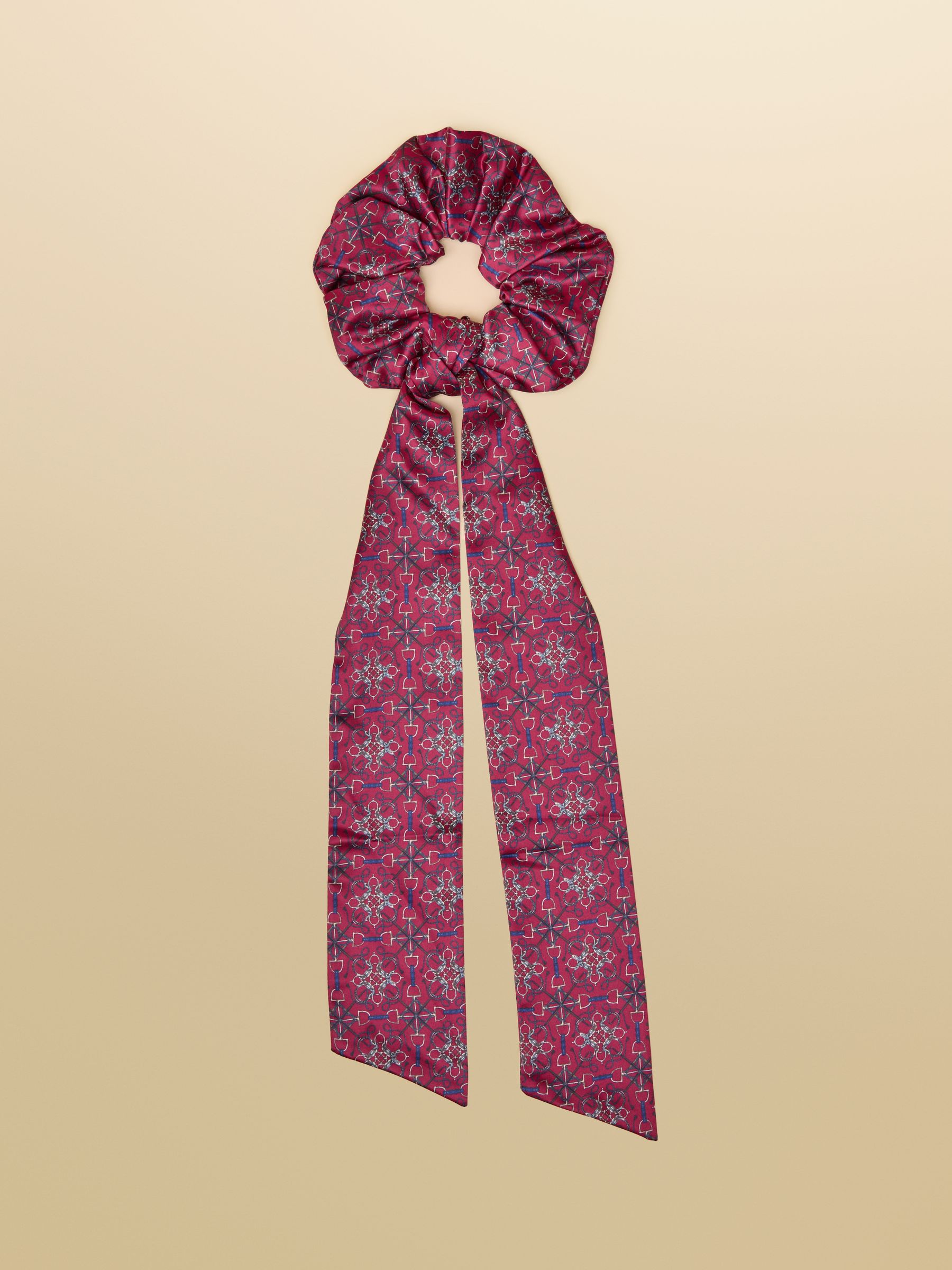 Elissia Berry Red Scarf Scrunchie - Image 1 of 2