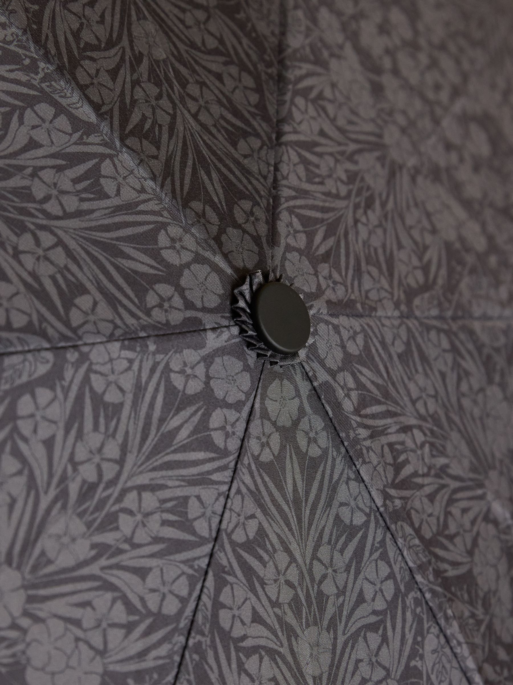 Rayne Black Printed Umbrella - Image 2 of 7