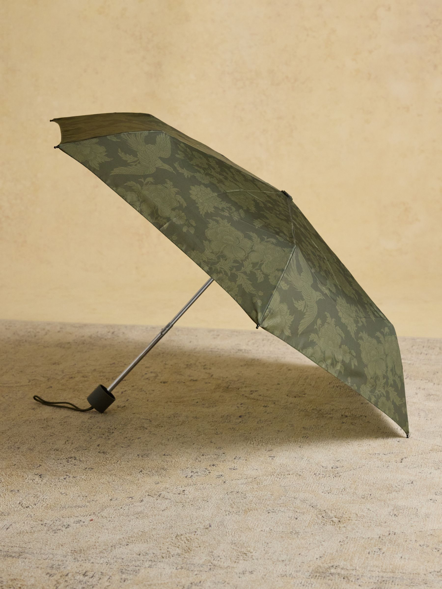 Rayne Green Printed Umbrella - Image 1 of 7