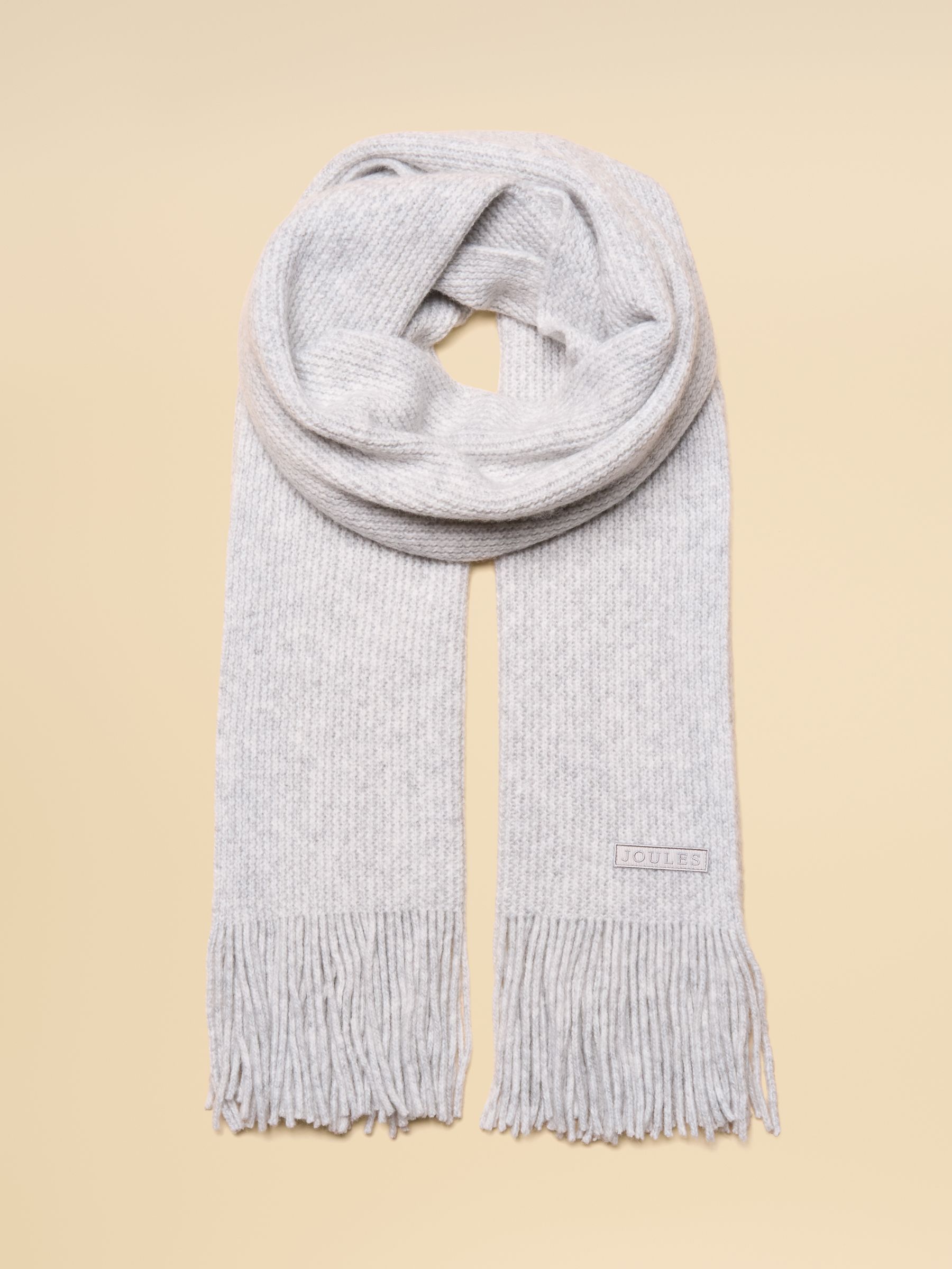Rosa Grey Knitted Scarf - Image 1 of 7