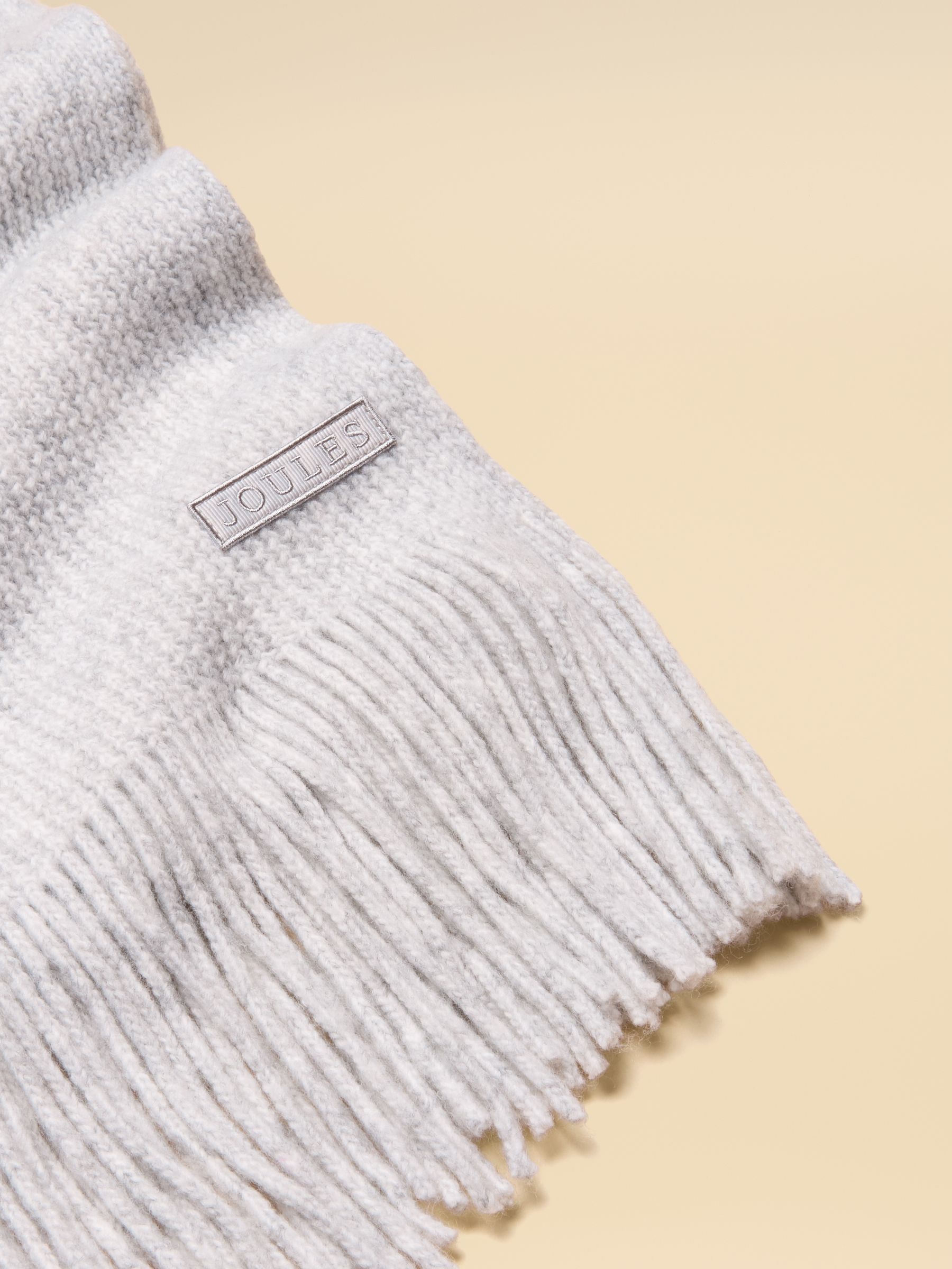 Rosa Grey Knitted Scarf - Image 7 of 7