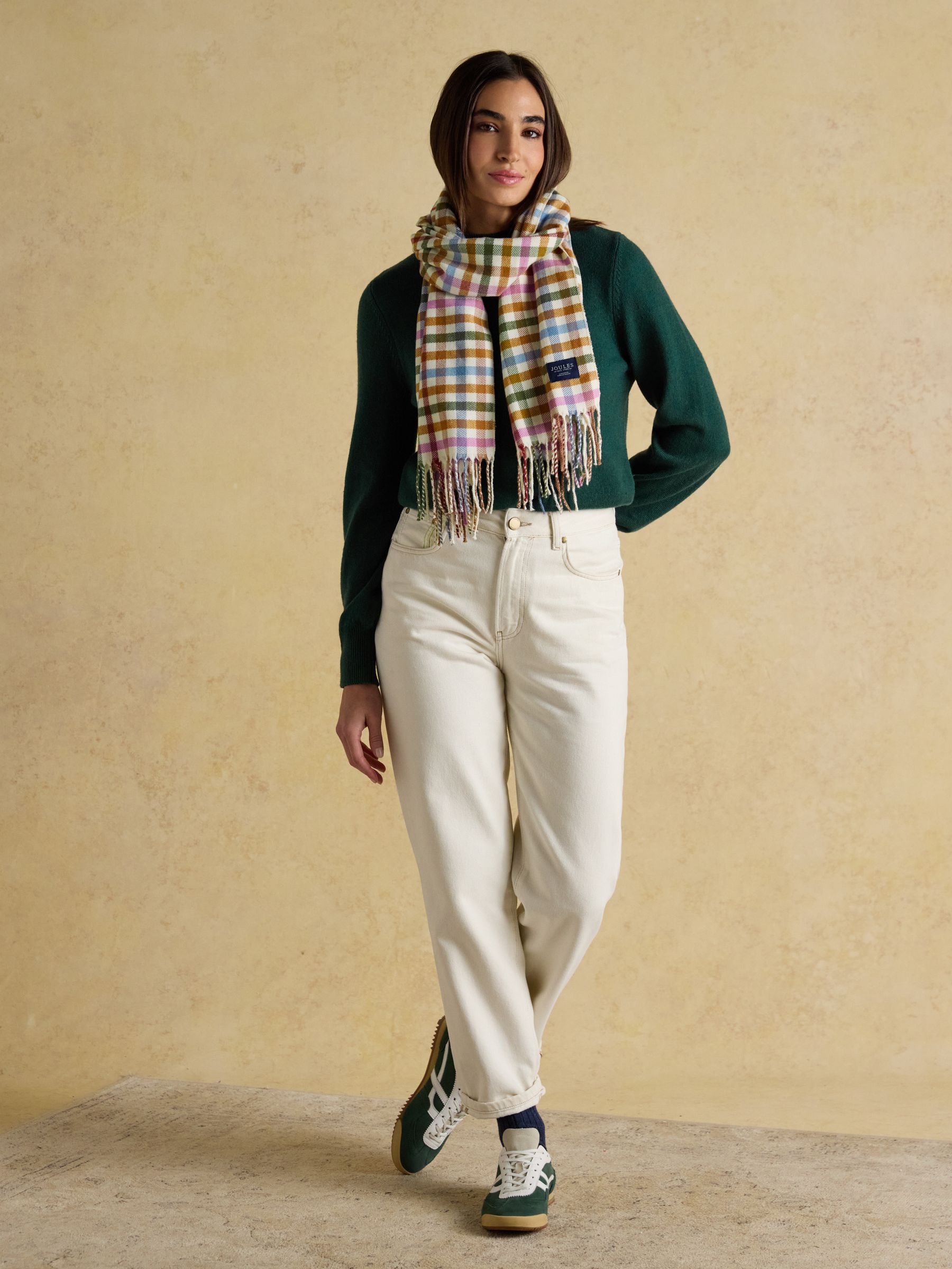 Langtree Multi Neutral Large Scarf - Image 4 of 7