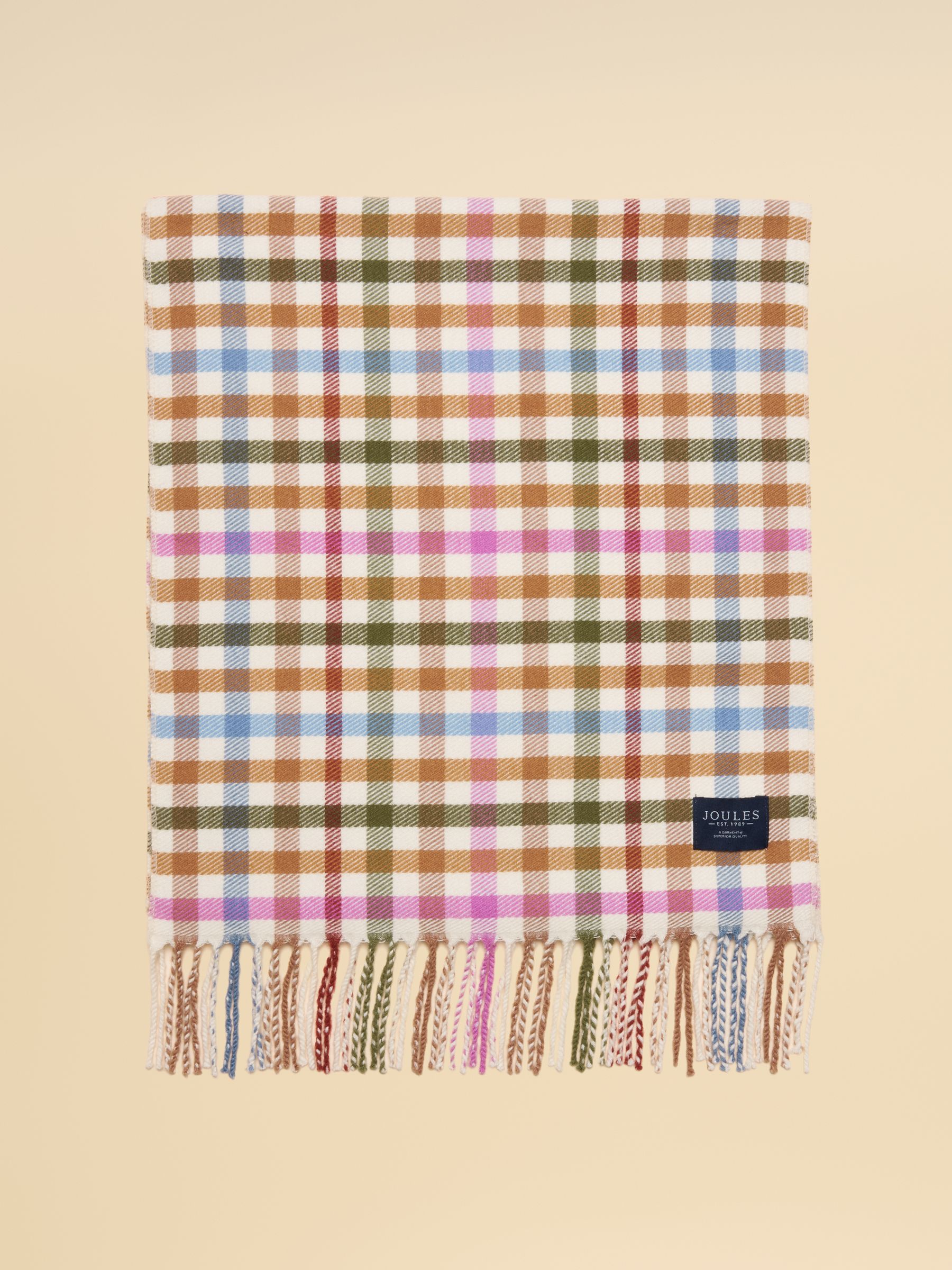 Langtree Multi Neutral Large Scarf - Image 6 of 7