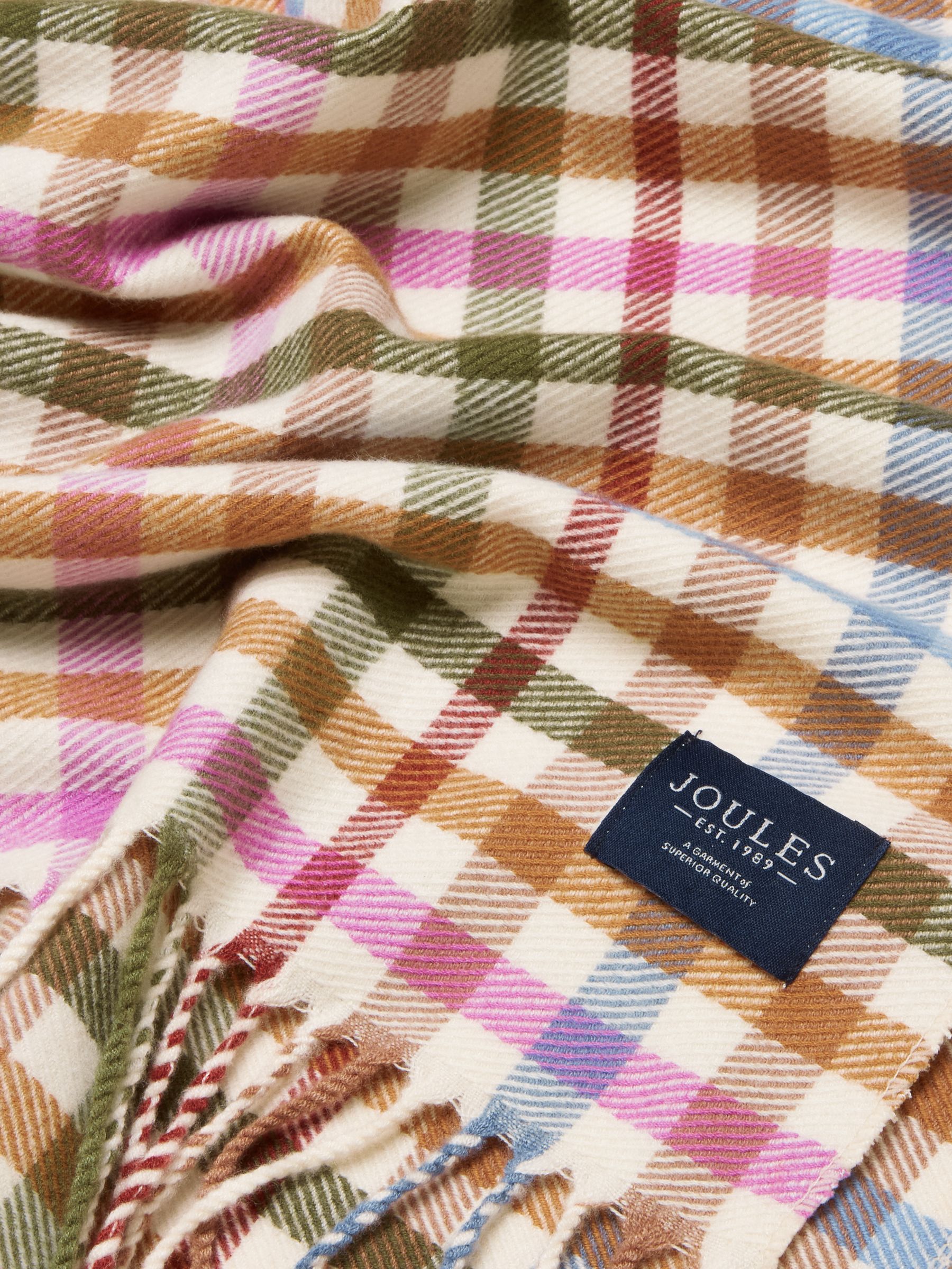 Langtree Multi Neutral Large Scarf - Image 7 of 7