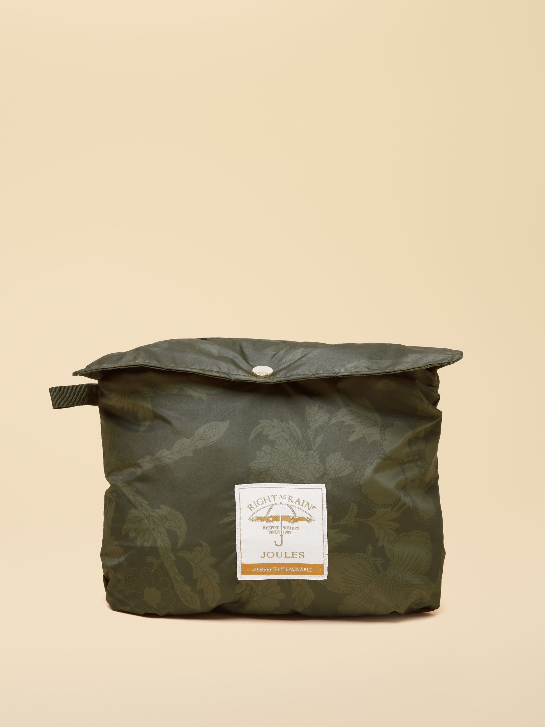 Holkham Green Waterproof Packable Raincoat With Hood - Image 2 of 12 Holkham Green Waterproof Packable Raincoat With Hood - Image 2 of 12