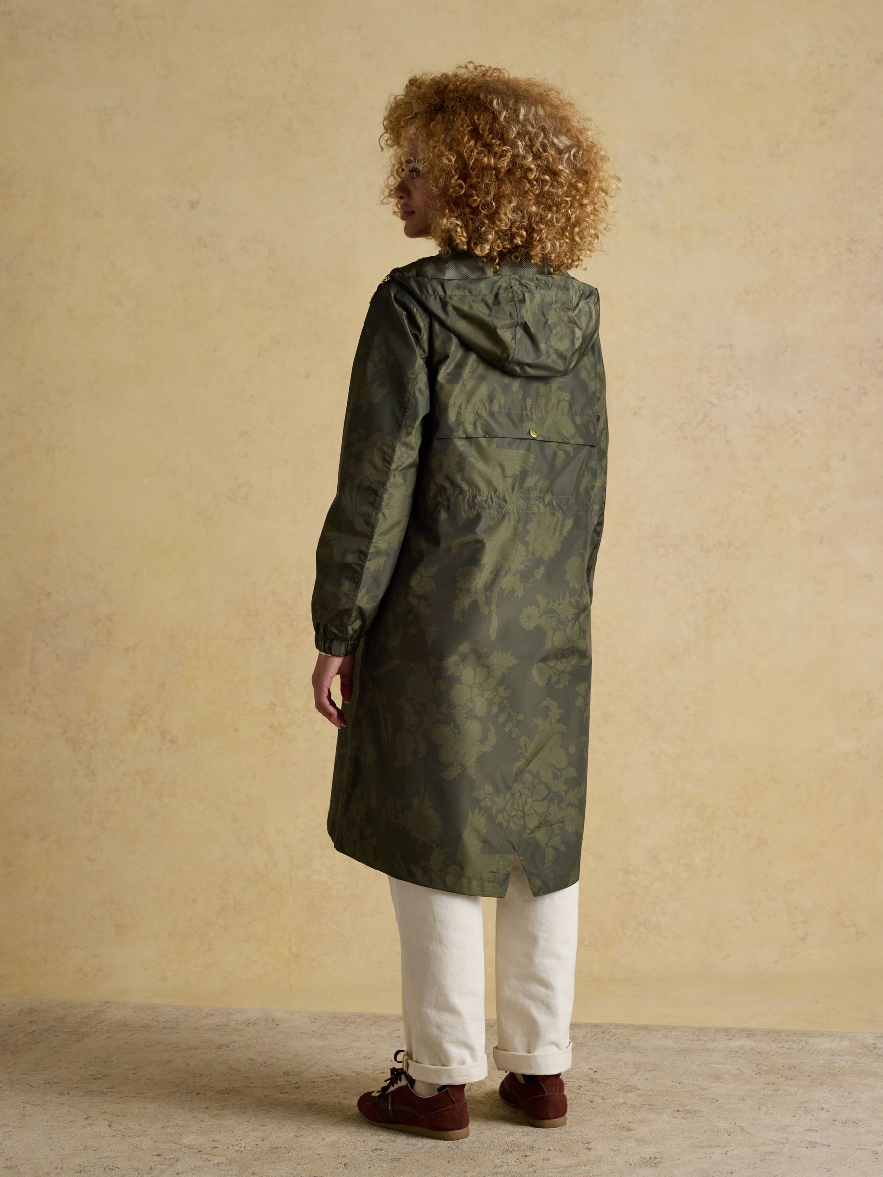 Holkham Green Waterproof Packable Raincoat With Hood - Image 4 of 12