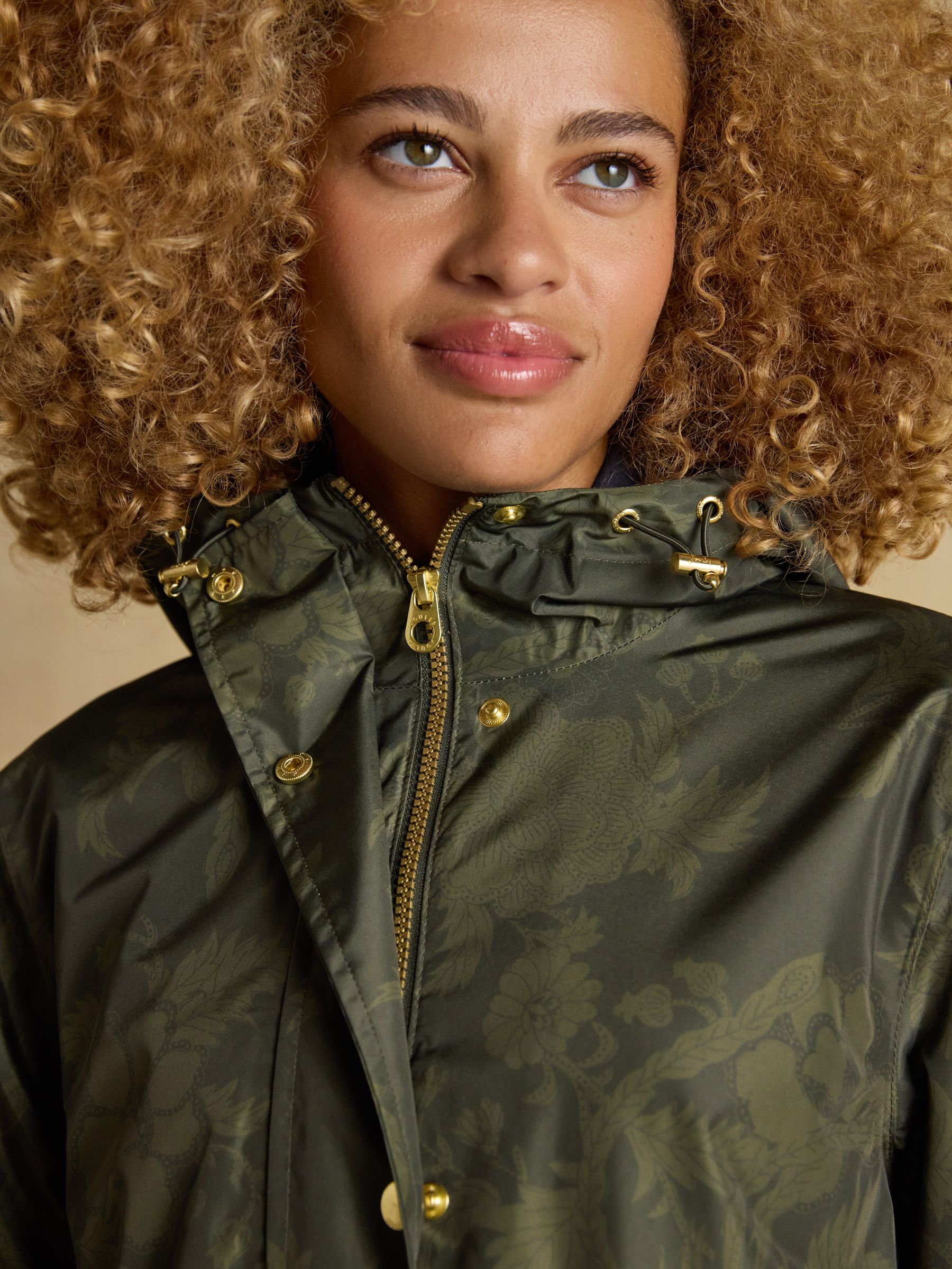 Holkham Green Waterproof Packable Raincoat With Hood - Image 6 of 12