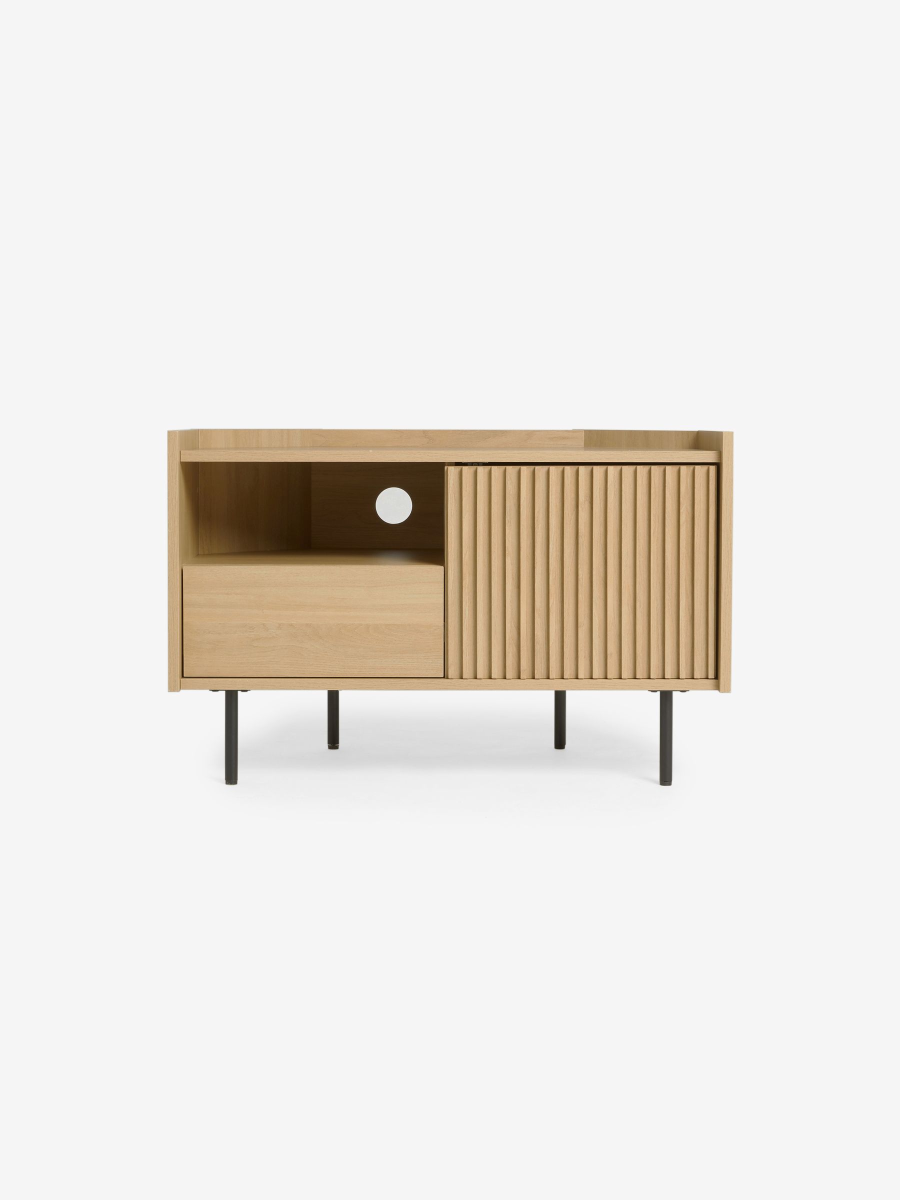 Blaze Corner Up to 50 Inch TV Unit in Oak Effect - Image 4 of 5