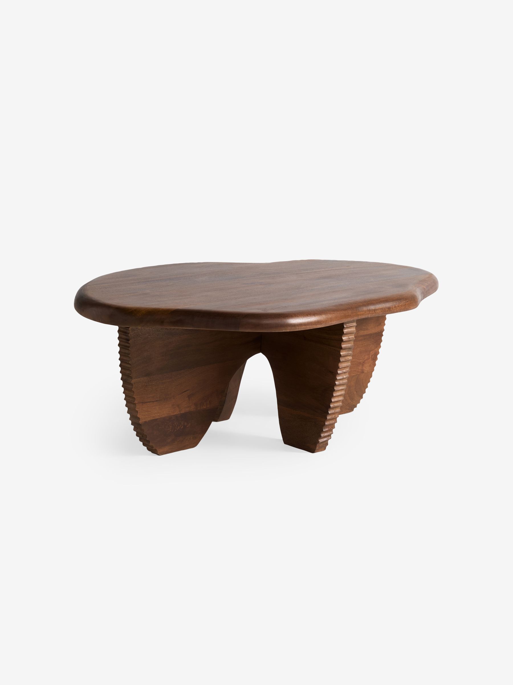 Amma Coffee Table in Dark Mango Wood - Image 5 of 5