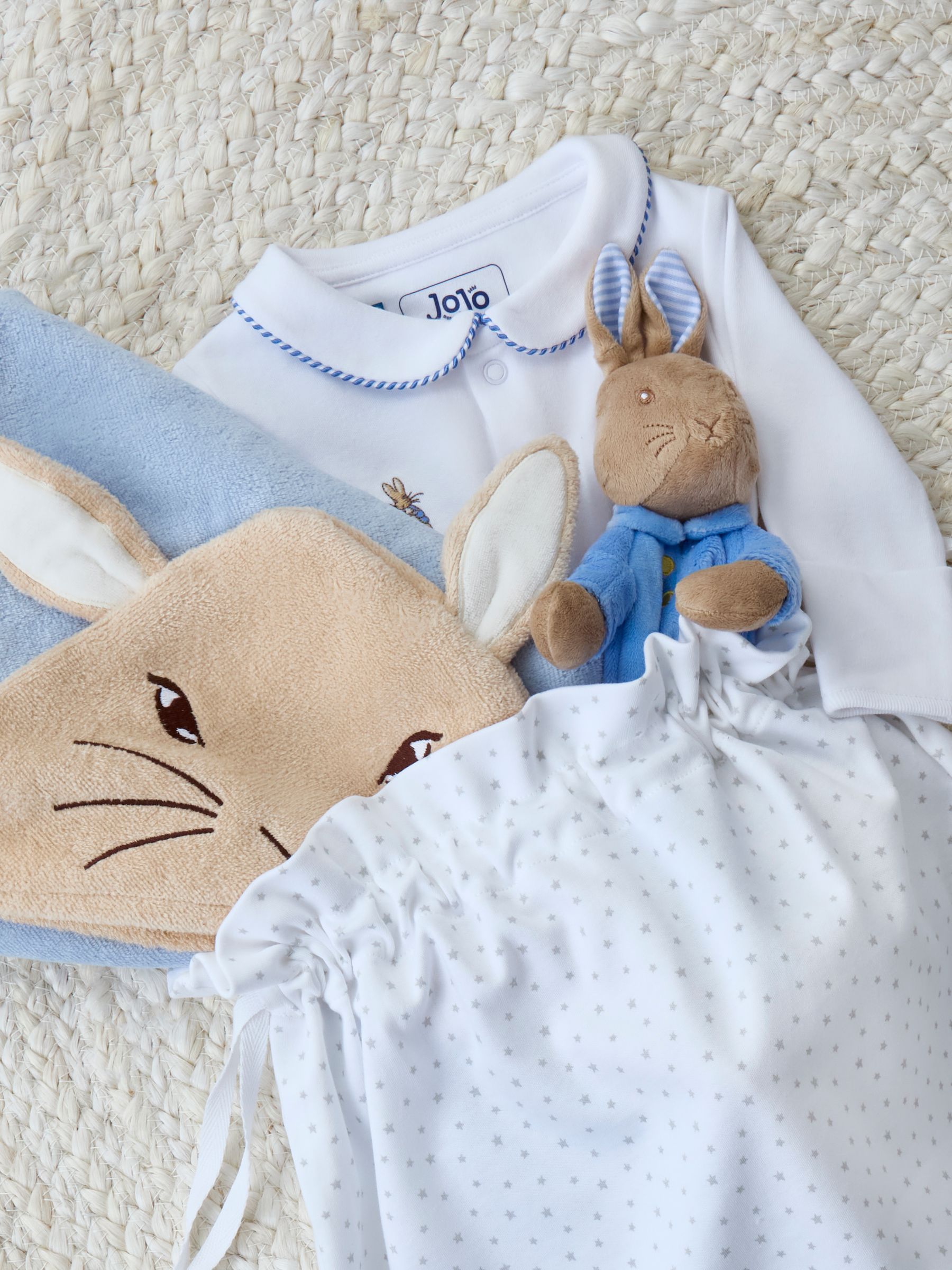 Peter Rabbit Sleepsuit & Hooded Towel Gift Set (0-3 months) - Image 2 of 4 Peter Rabbit Sleepsuit & Hooded Towel Gift Set (0-3 months) - Image 2 of 4