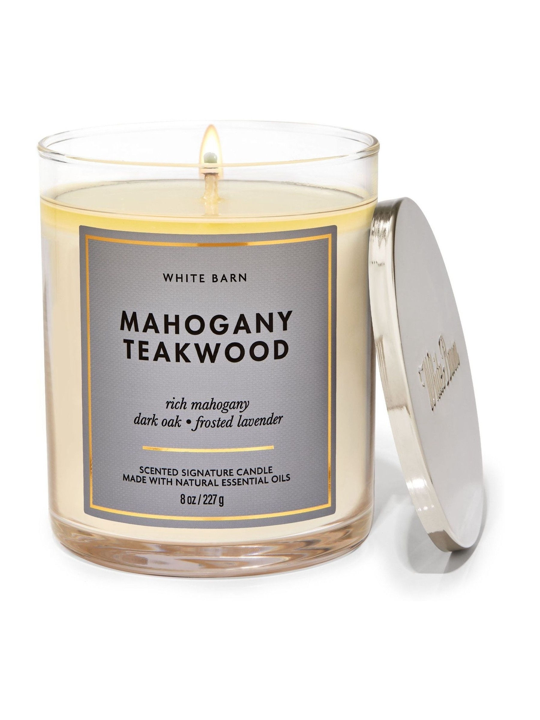 Mahogany Teakwood Candle - Image 1 of 1