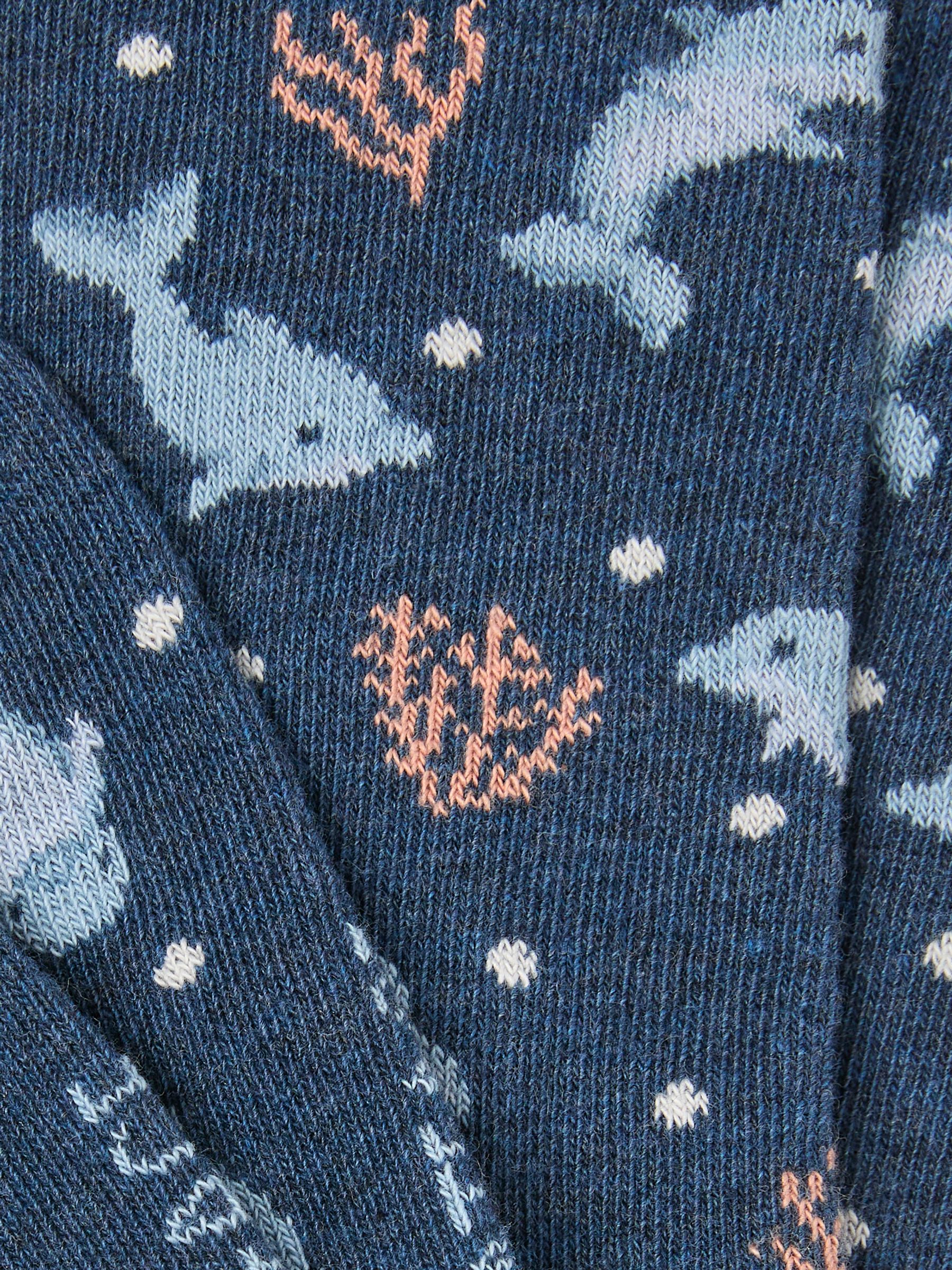 Blue Dolphin Socks - Image 2 of 2
