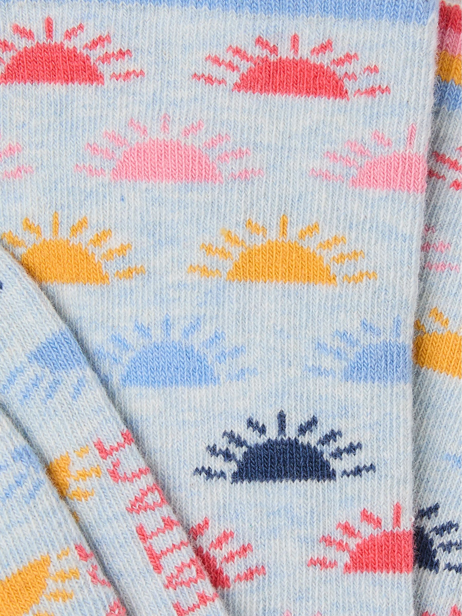 Blue Sunrise Socks - Image 2 of 2