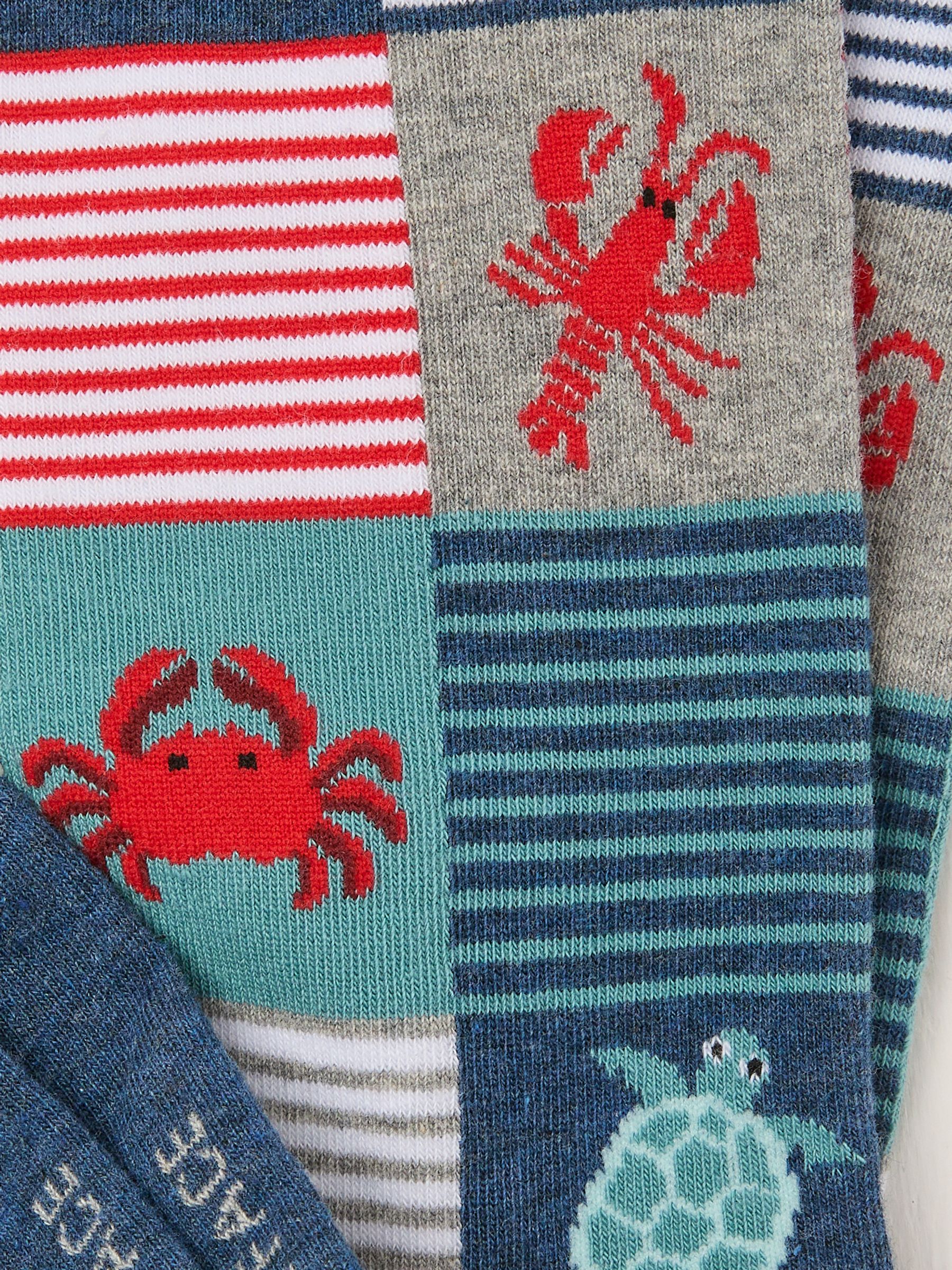 Grey Sealife Socks - Image 2 of 2