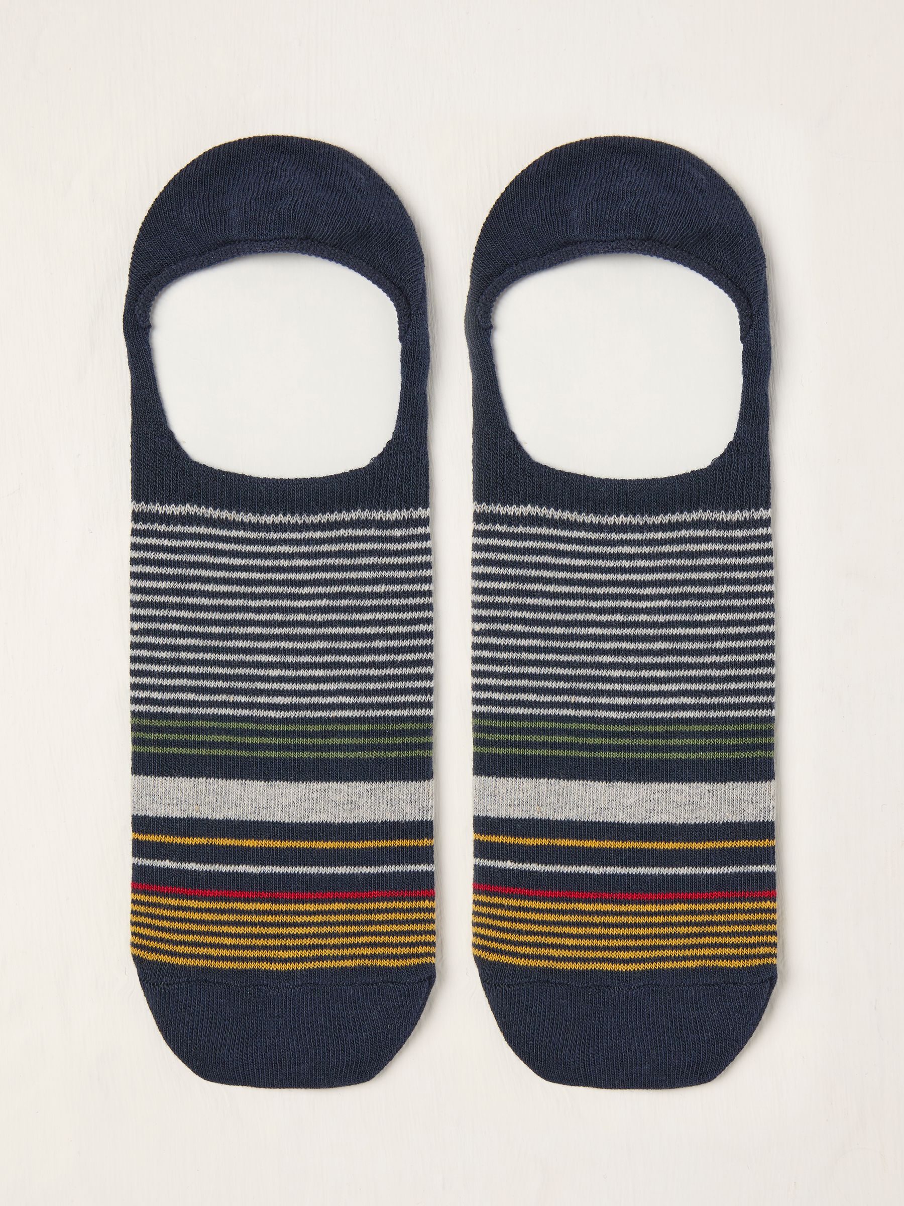 Blue Stripe Footsie Socks - Image 1 of 2