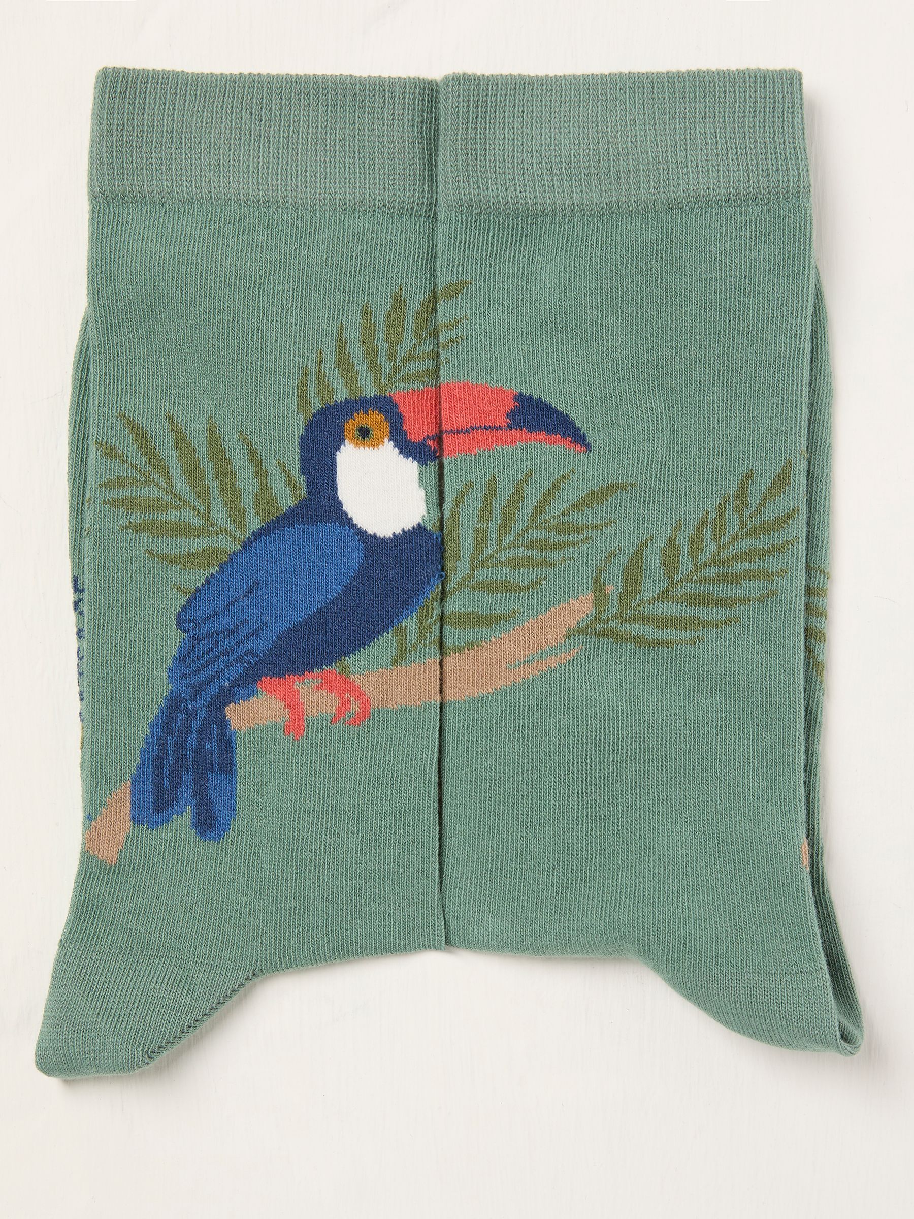 Green Toucan Socks - Image 2 of 2