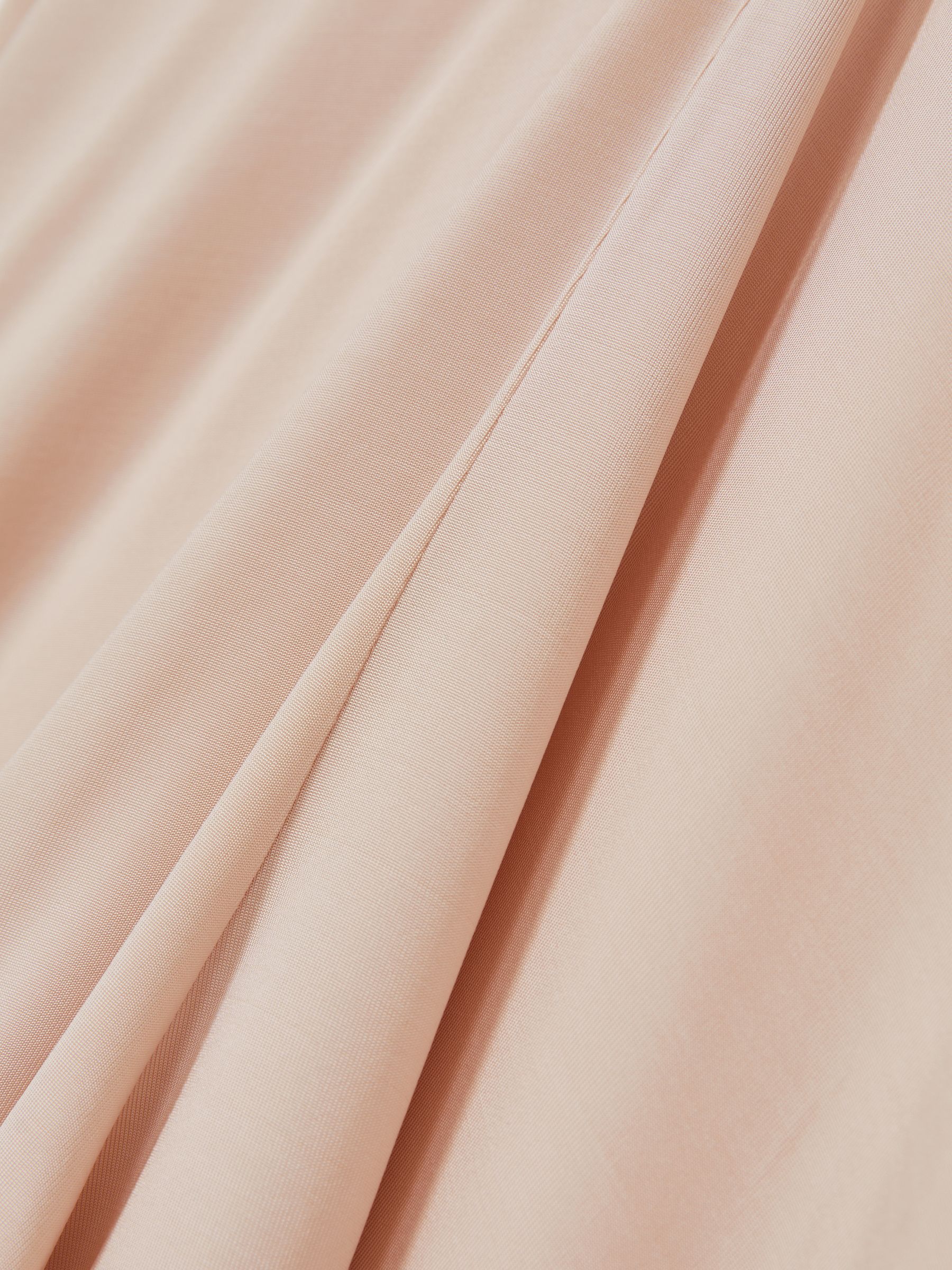 Draped V-Neck Sleeveless Top in Pink - Image 6 of 6