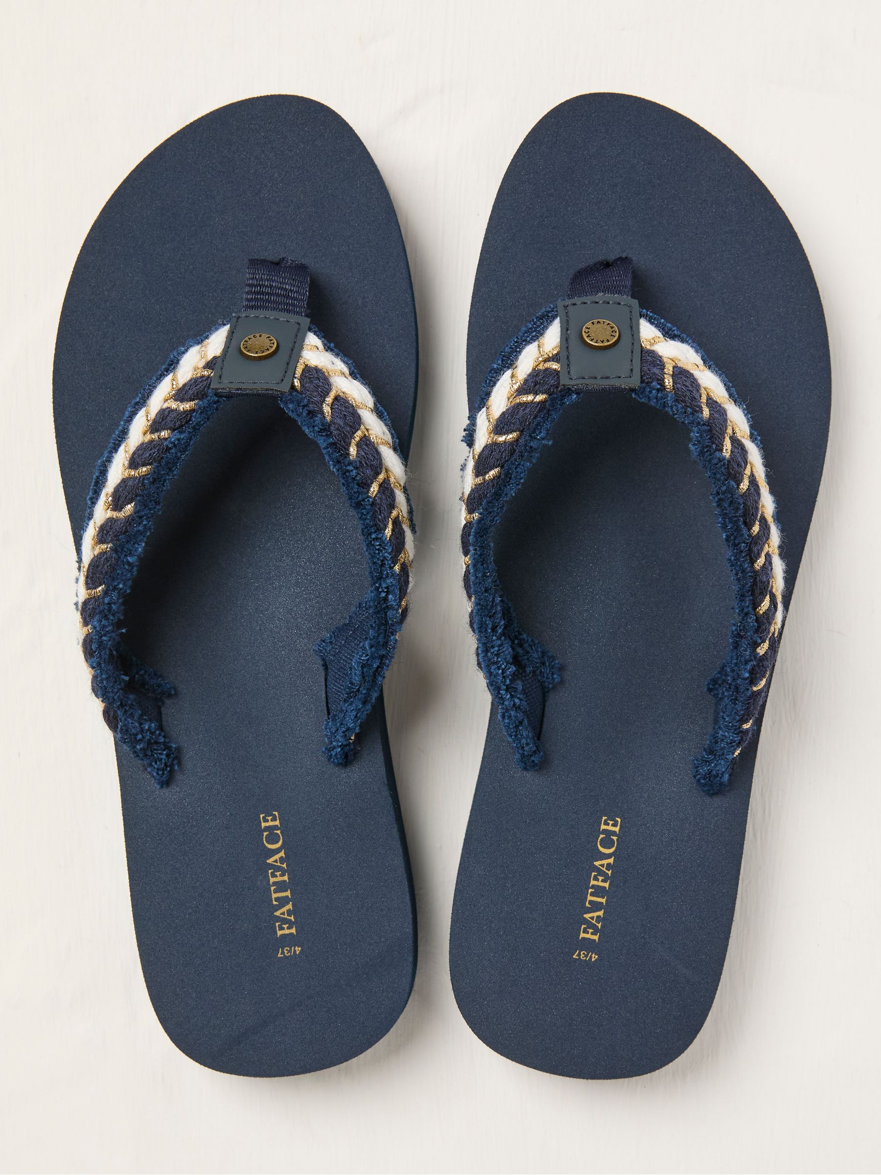 Navy Pentle Flip Flop - Image 2 of 3