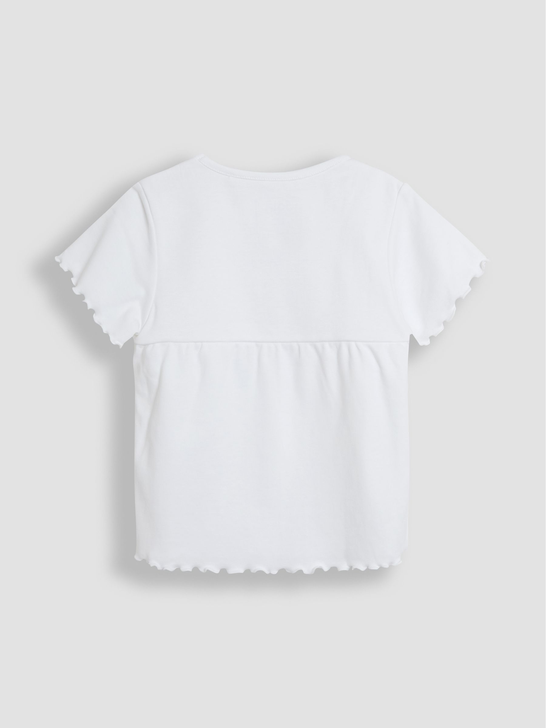 White Heart Embroidered Jersey Pyjamas - Image 3 of 10