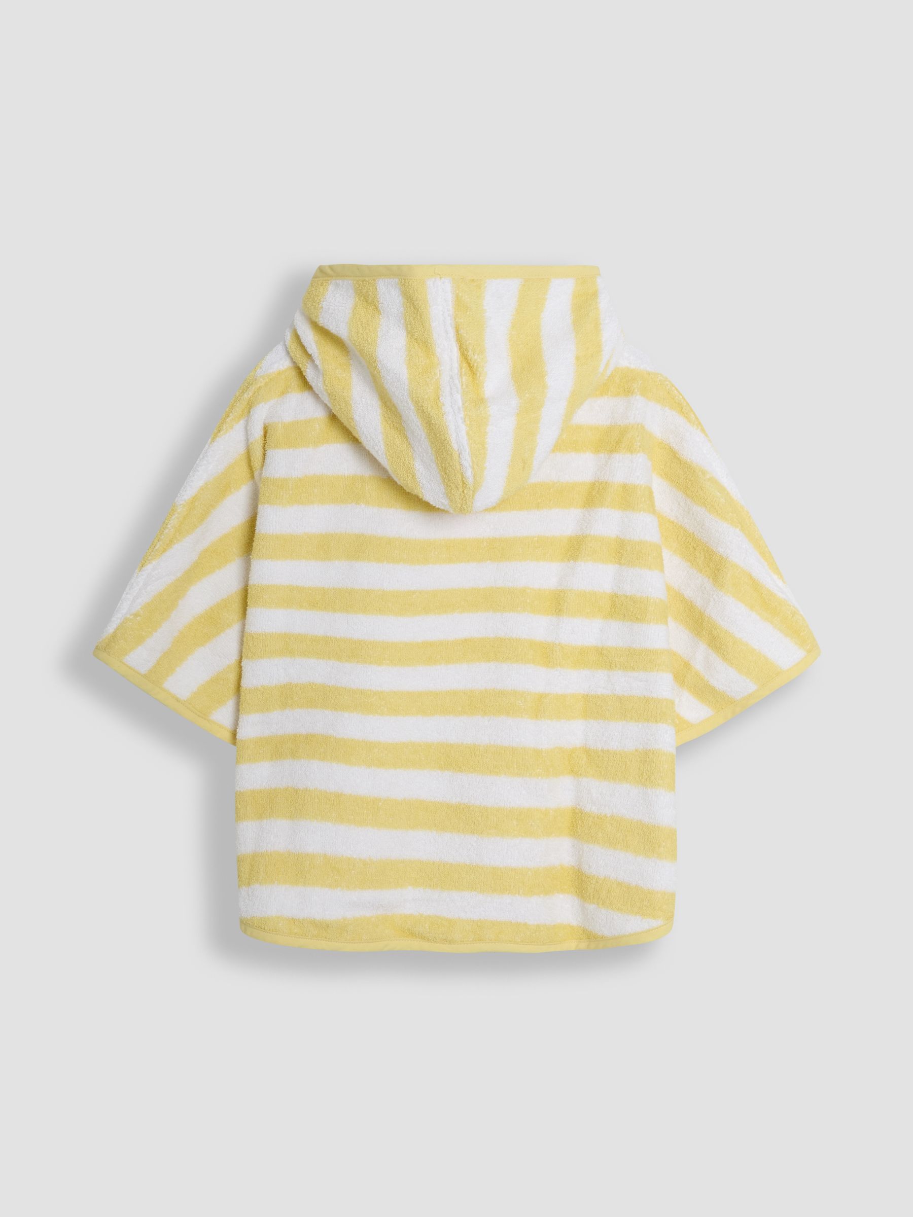 Yellow Appliqué Towelling Poncho - Image 2 of 4