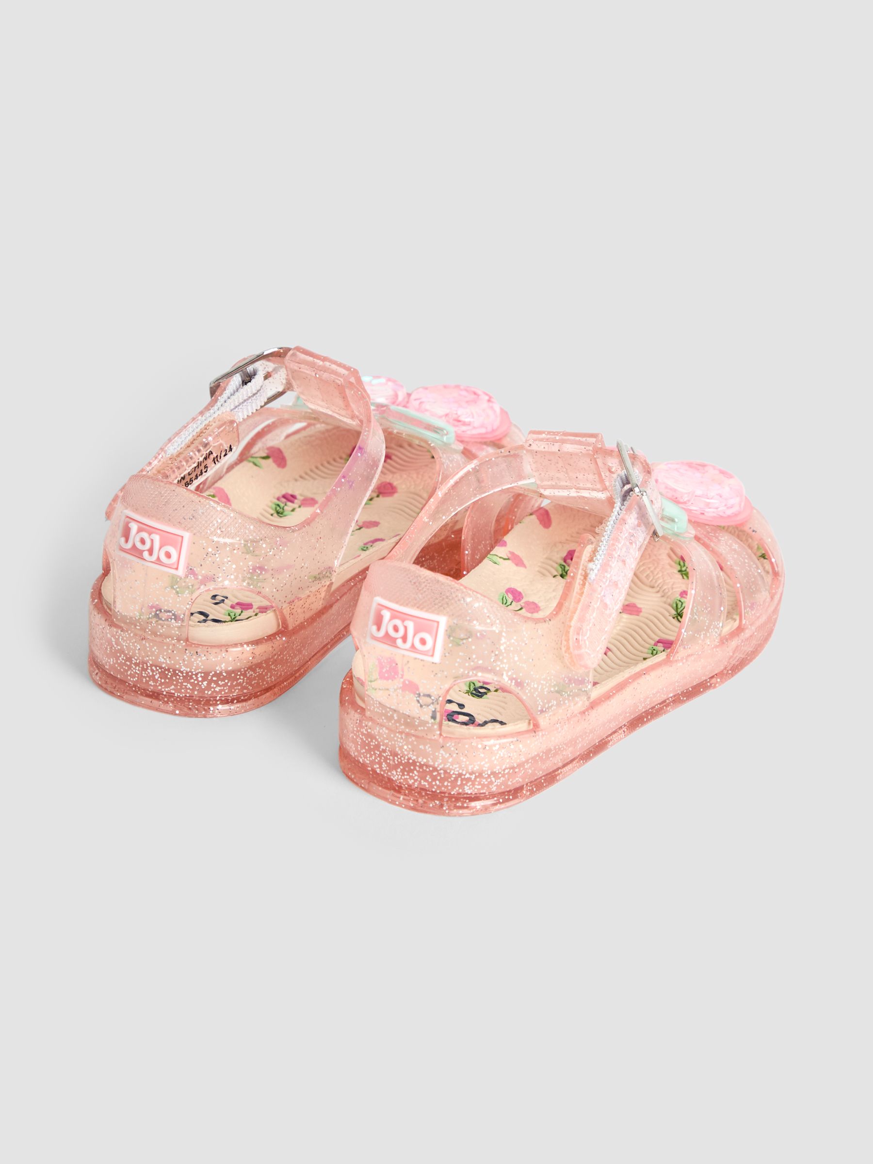 Pink Cherry Jelly Sandals - Image 2 of 4