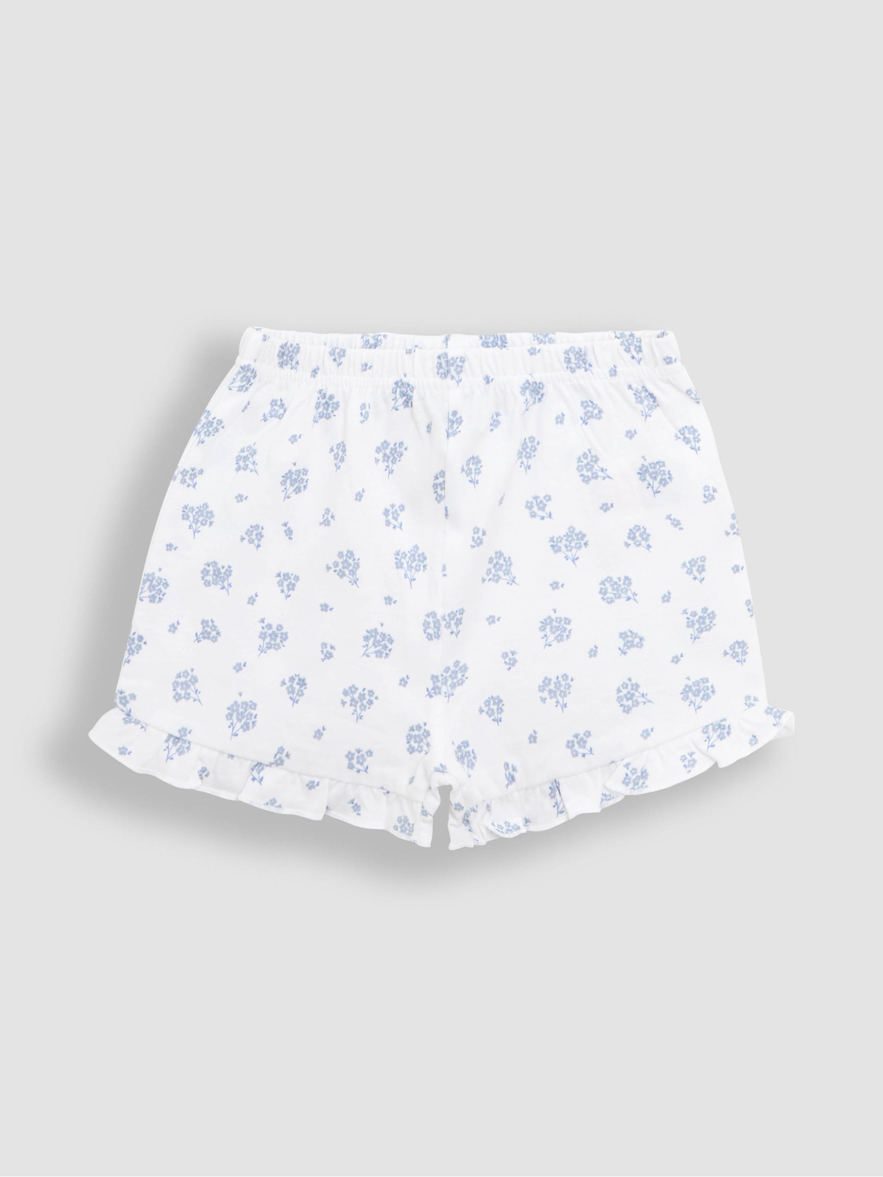 Pale Blue 2-Pack Print Jersey Pyjamas - Image 10 of 12