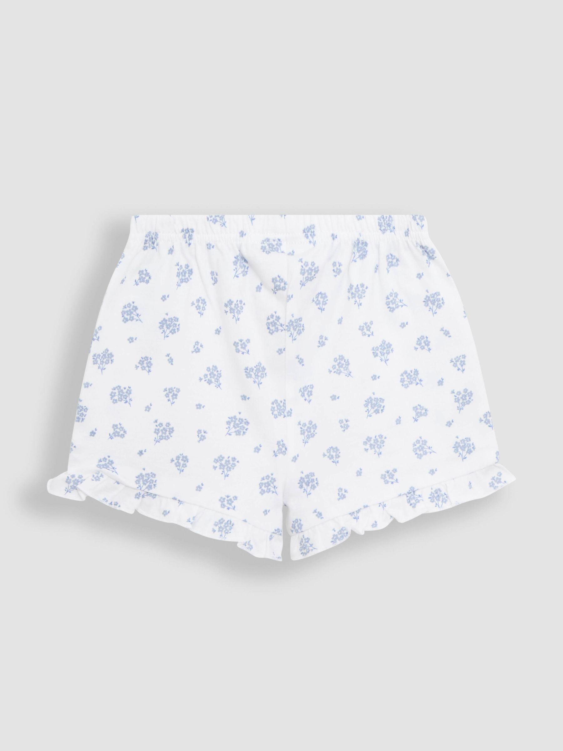 Pale Blue 2-Pack Print Jersey Pyjamas - Image 11 of 12