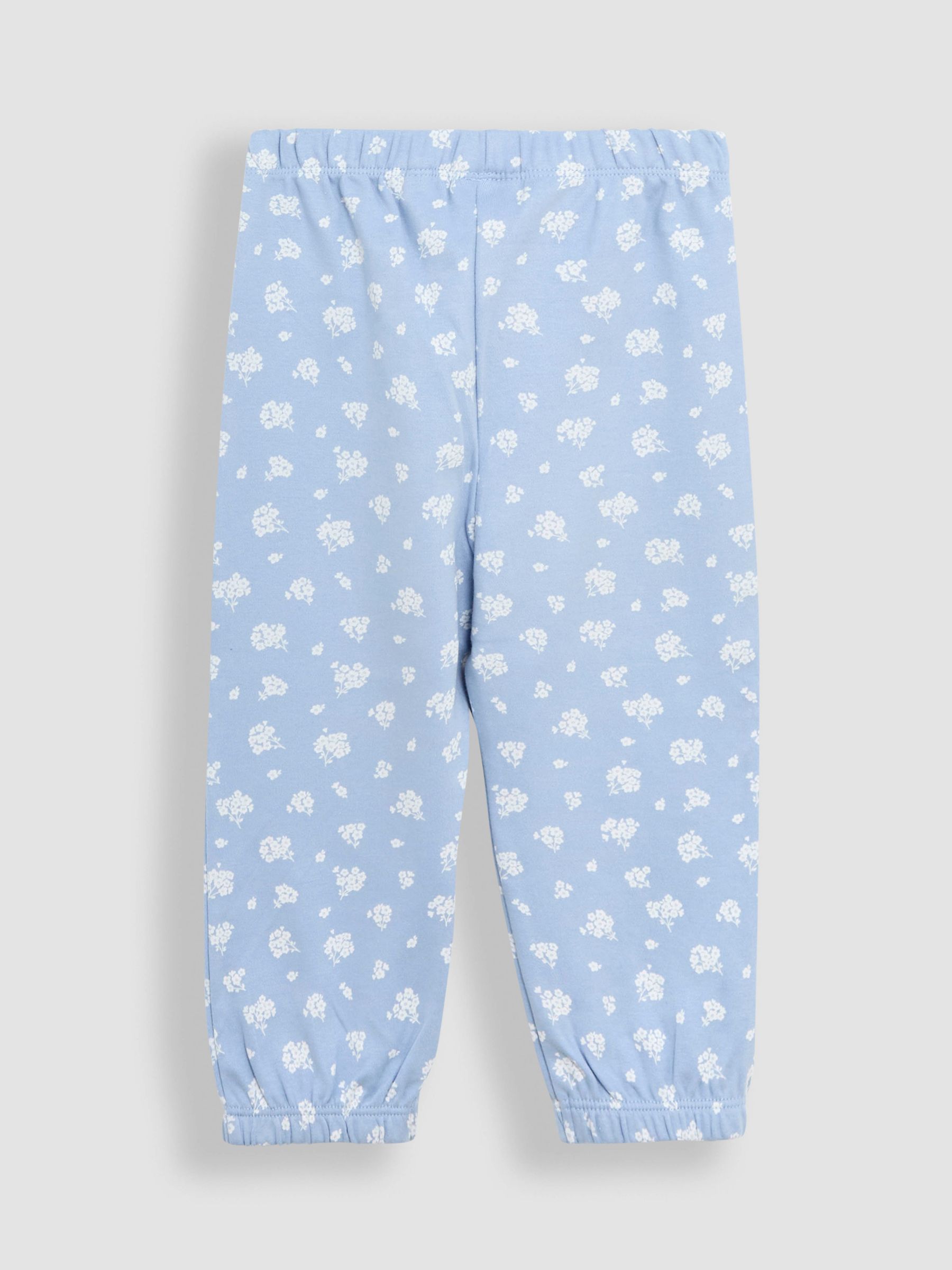 Pale Blue 2-Pack Print Jersey Pyjamas - Image 5 of 12