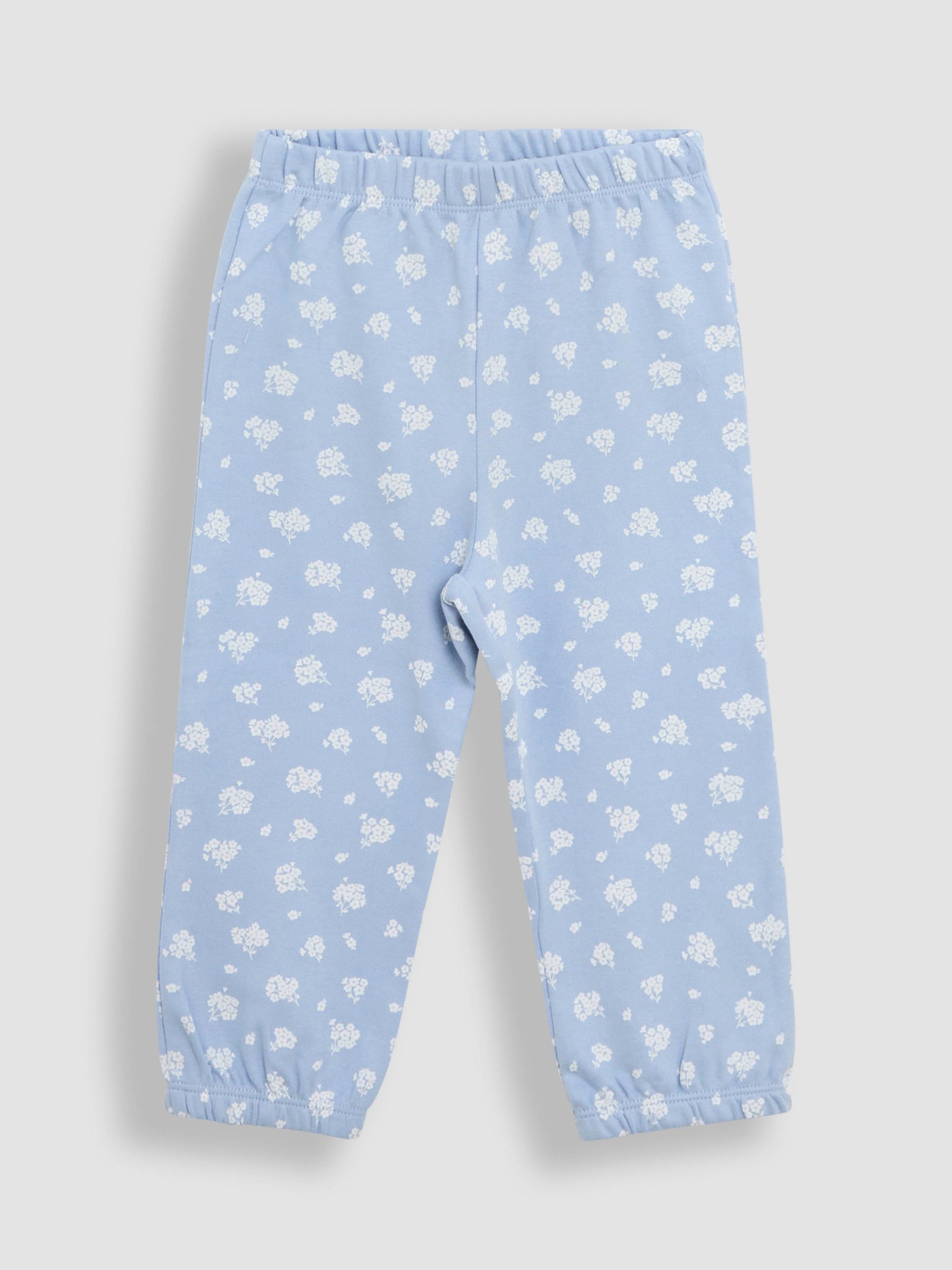 Pale Blue 2-Pack Print Jersey Pyjamas - Image 6 of 12