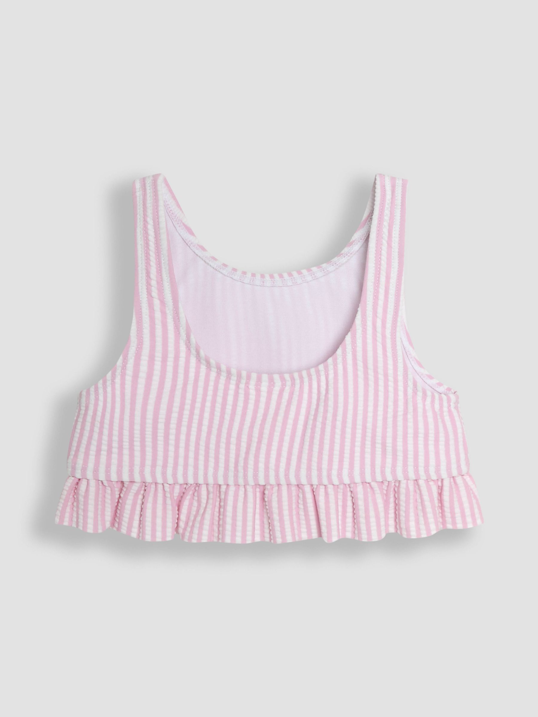 Pink Stripe Swimsuit 2 Piece - Image 3 of 5