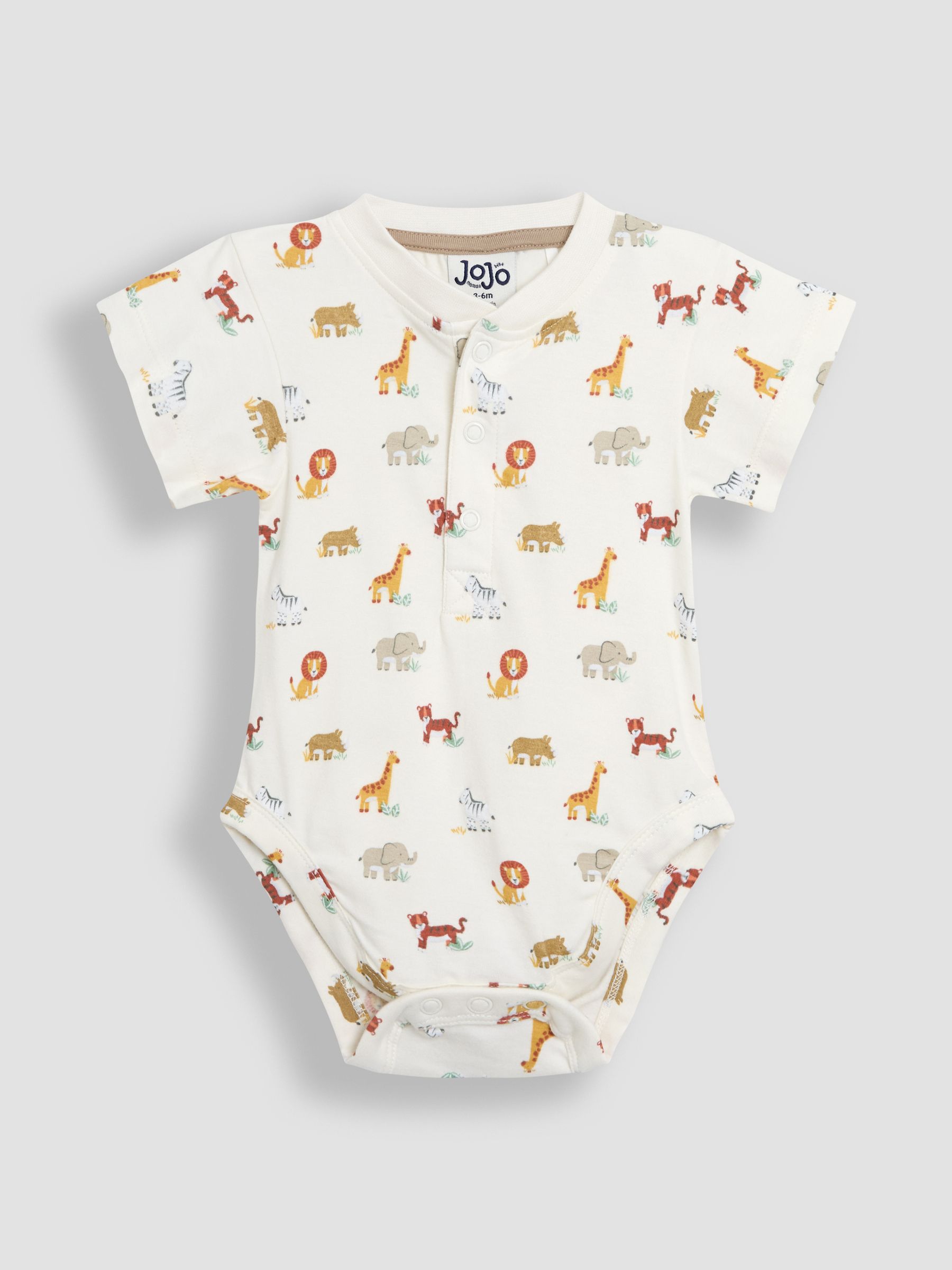 Natural 2-Pack Short Sleeve Bodysuits - Image 2 of 7