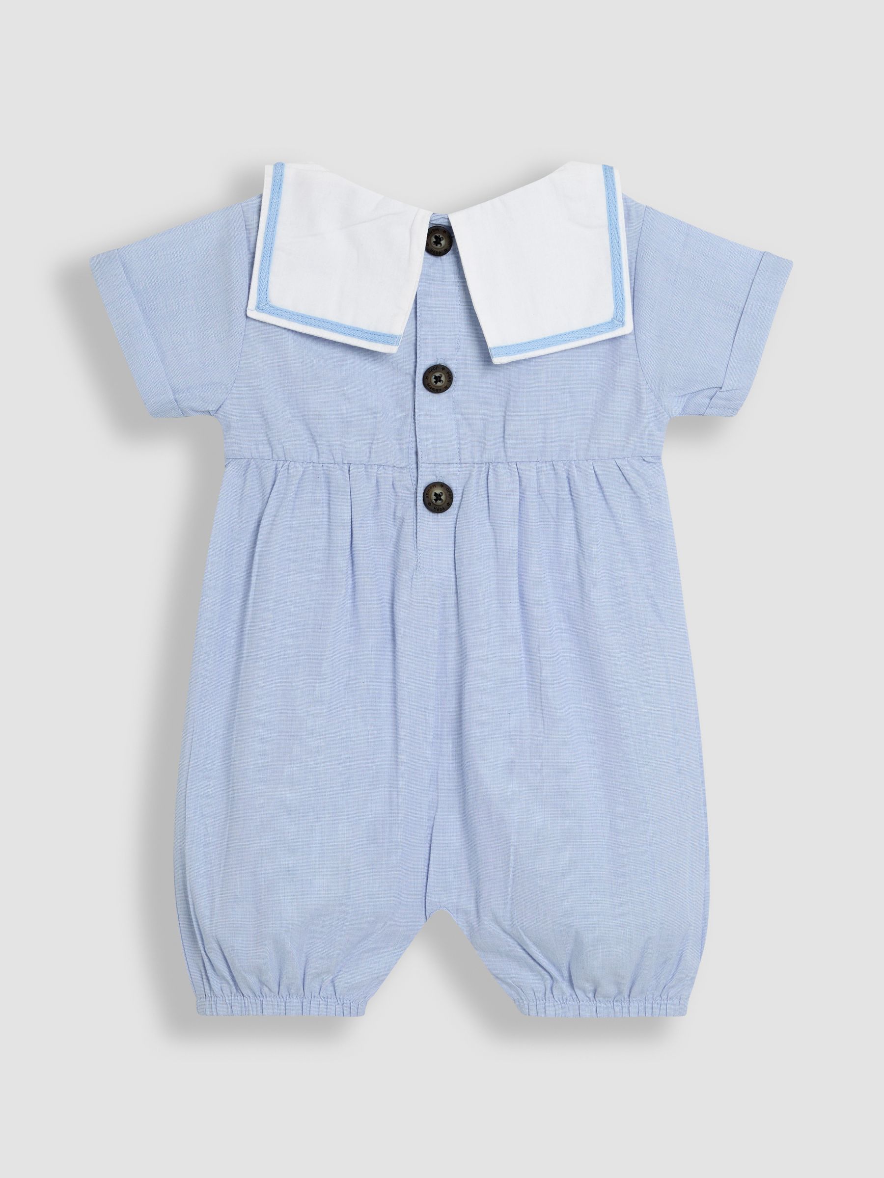 Blue Sailor Collar Romper - Image 6 of 7