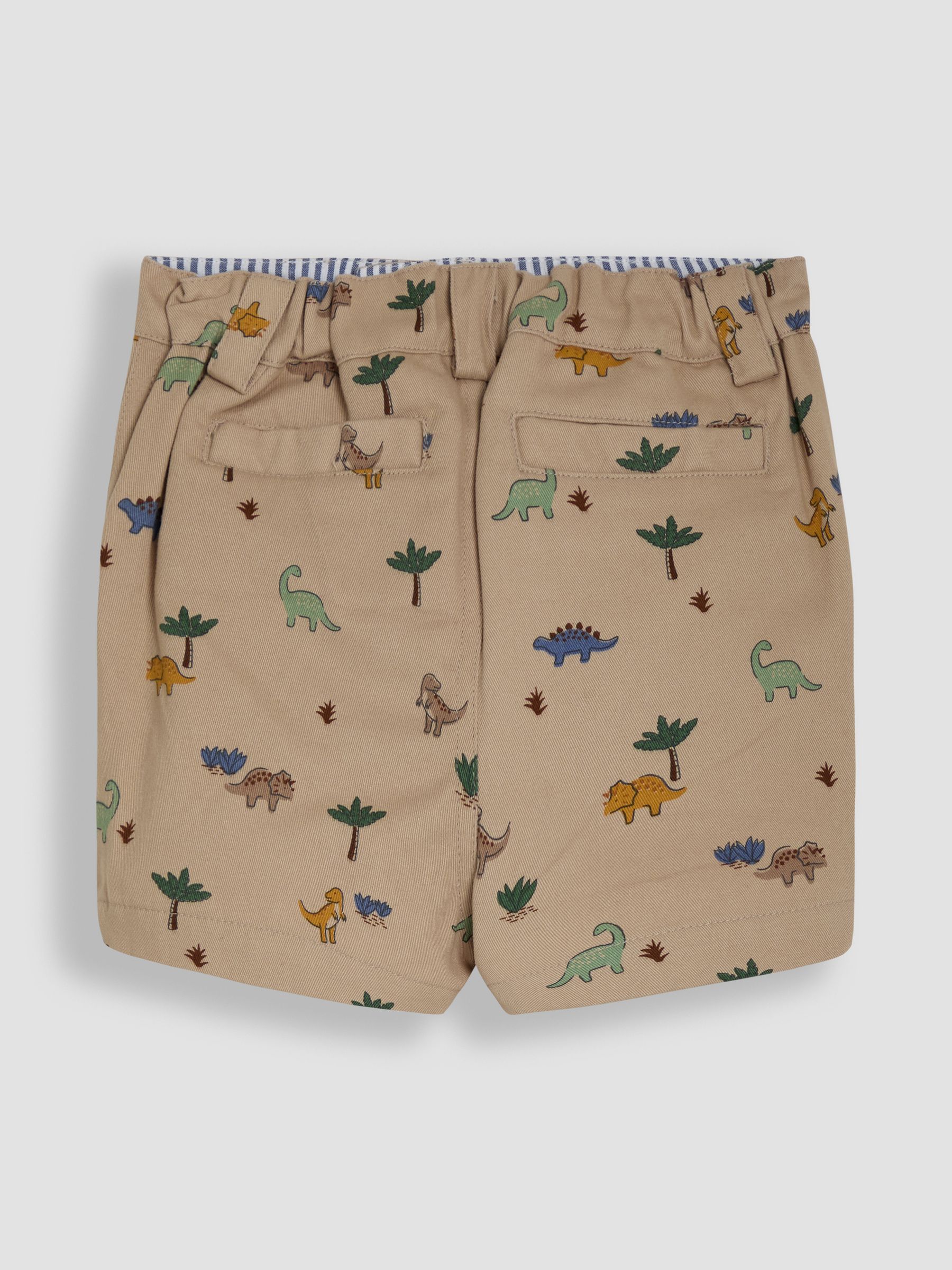 Natural Stone Dino Print Twill Chino Short - Image 2 of 3