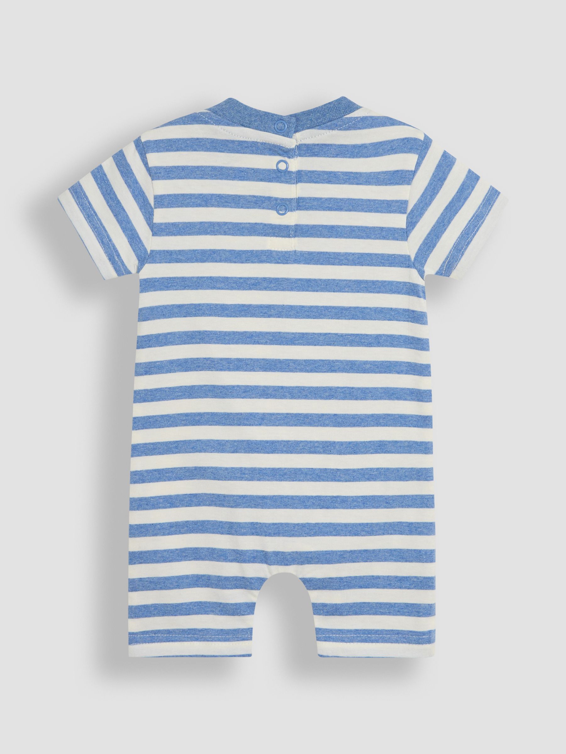 Blue Boat Dino Scene Romper - Image 2 of 3