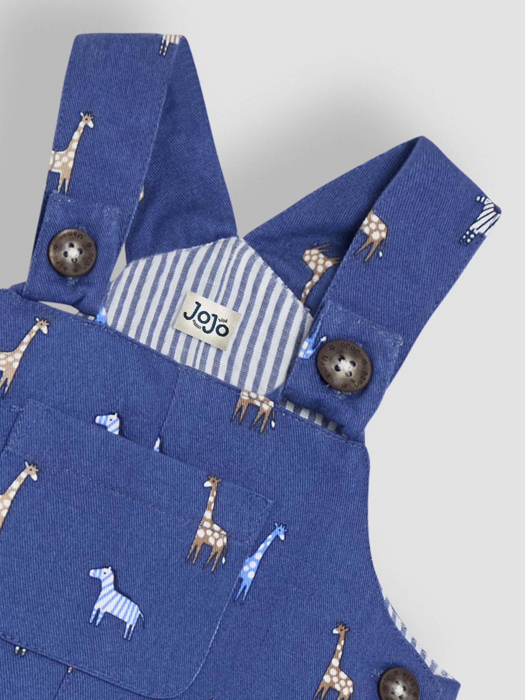Denim Safari Printed Twill Dungarees - Image 3 of 3