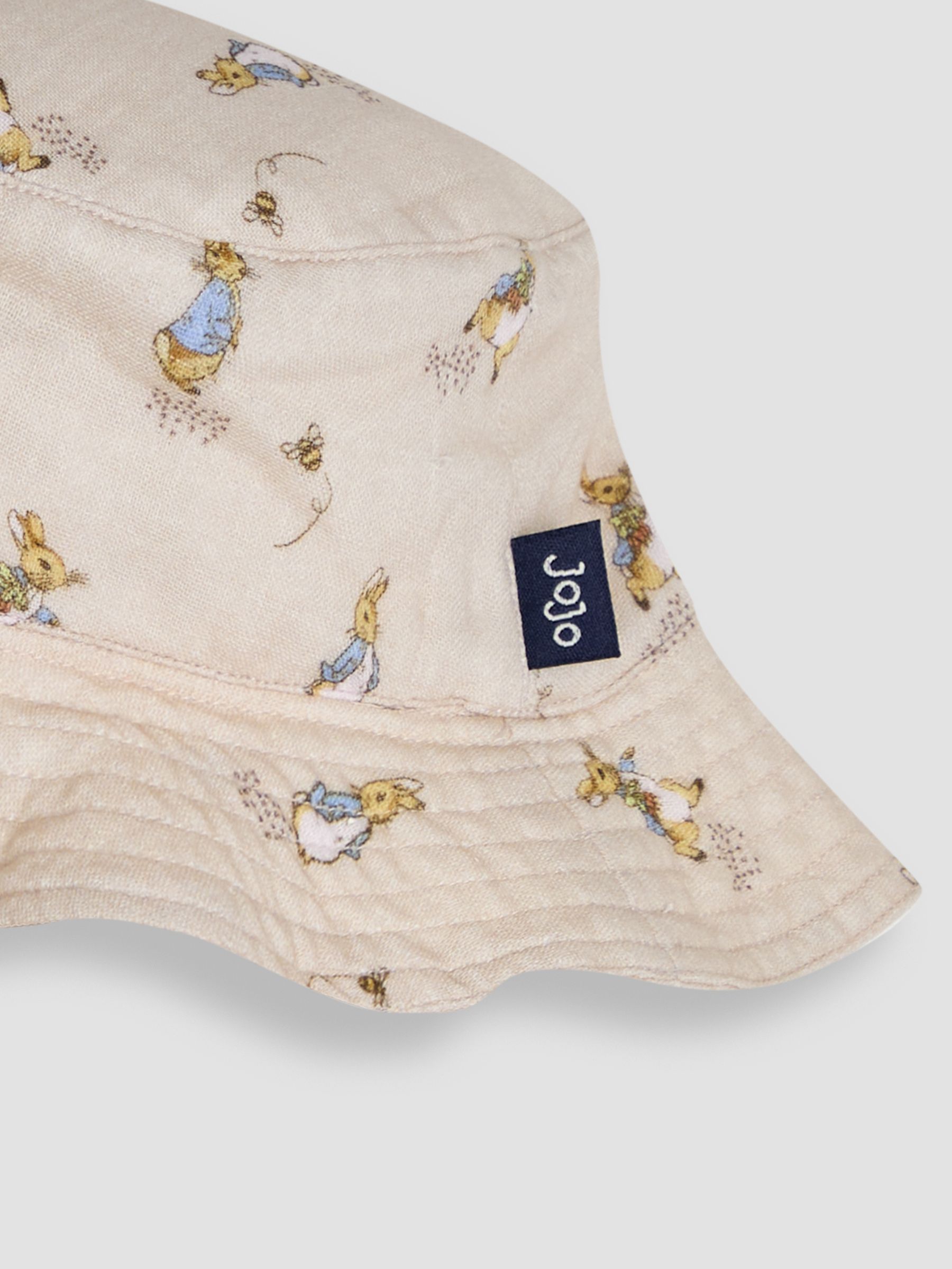 Natural Peter Rabbit Woven Printed Sun Hat - Image 2 of 3