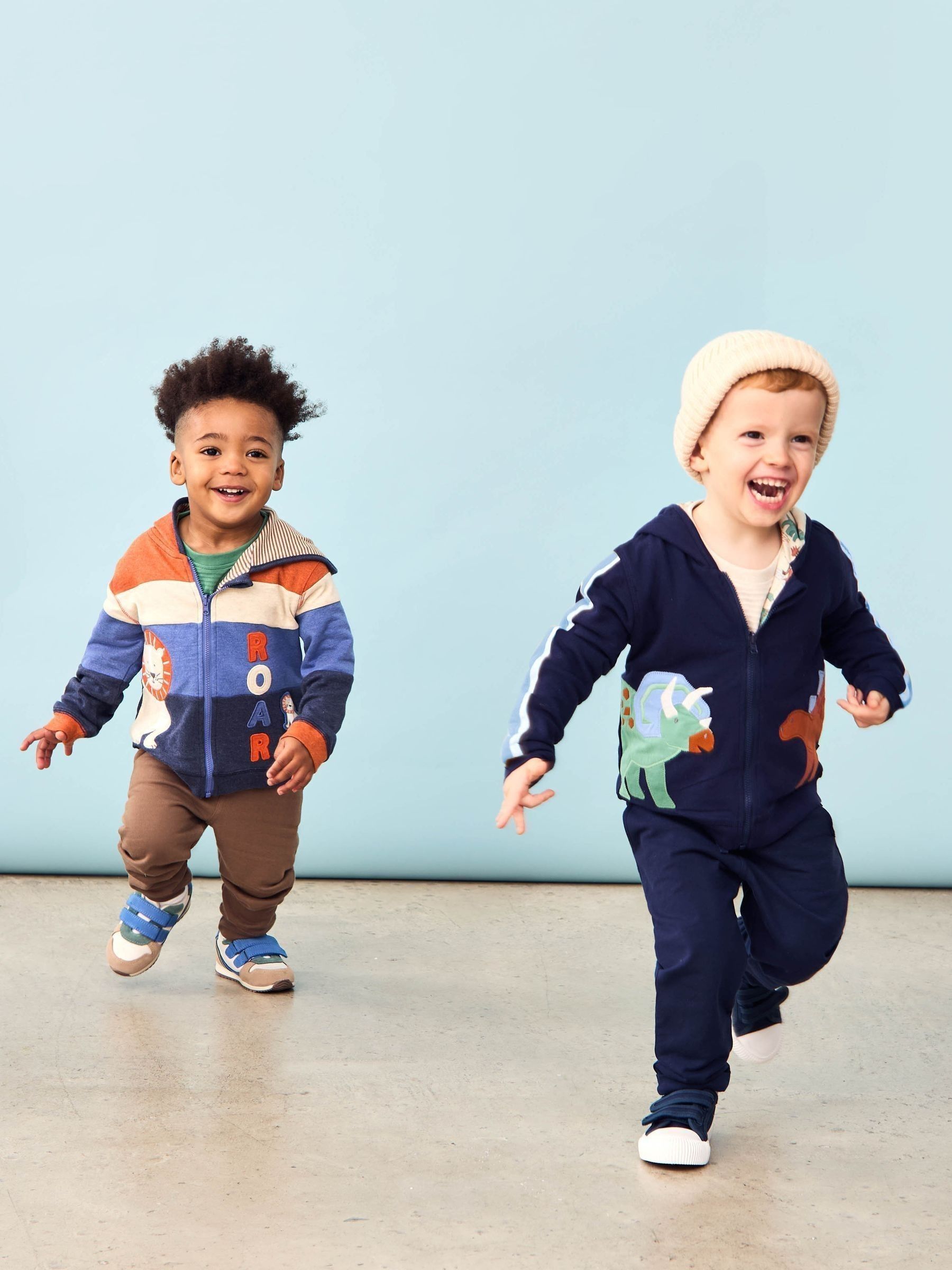 Navy Appliqué Reversible Hoodie - Image 10 of 12