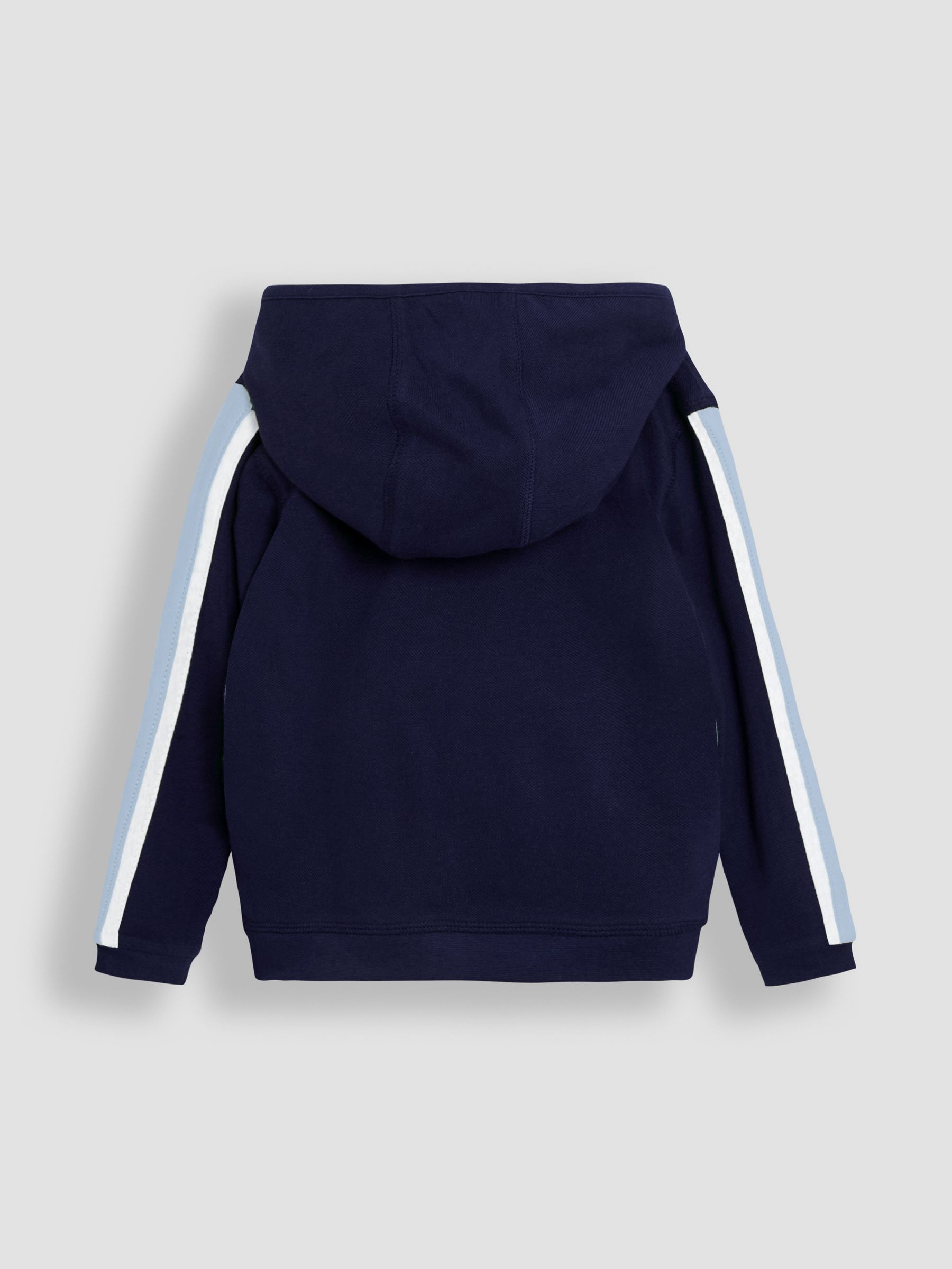 Navy Appliqué Reversible Hoodie - Image 3 of 12
