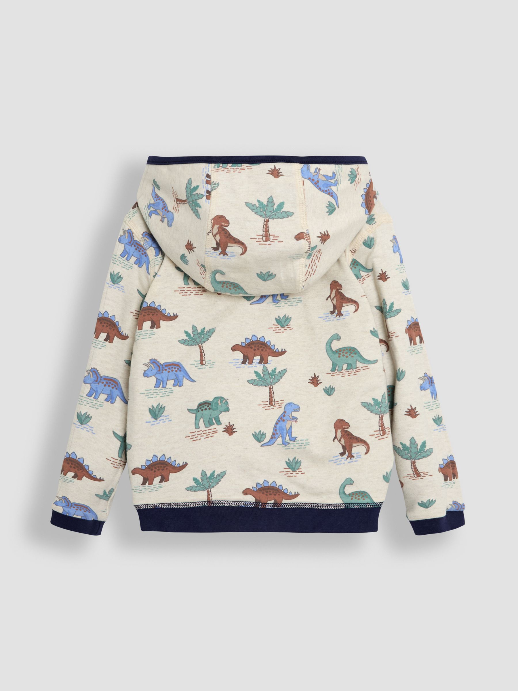 Navy Appliqué Reversible Hoodie - Image 7 of 12