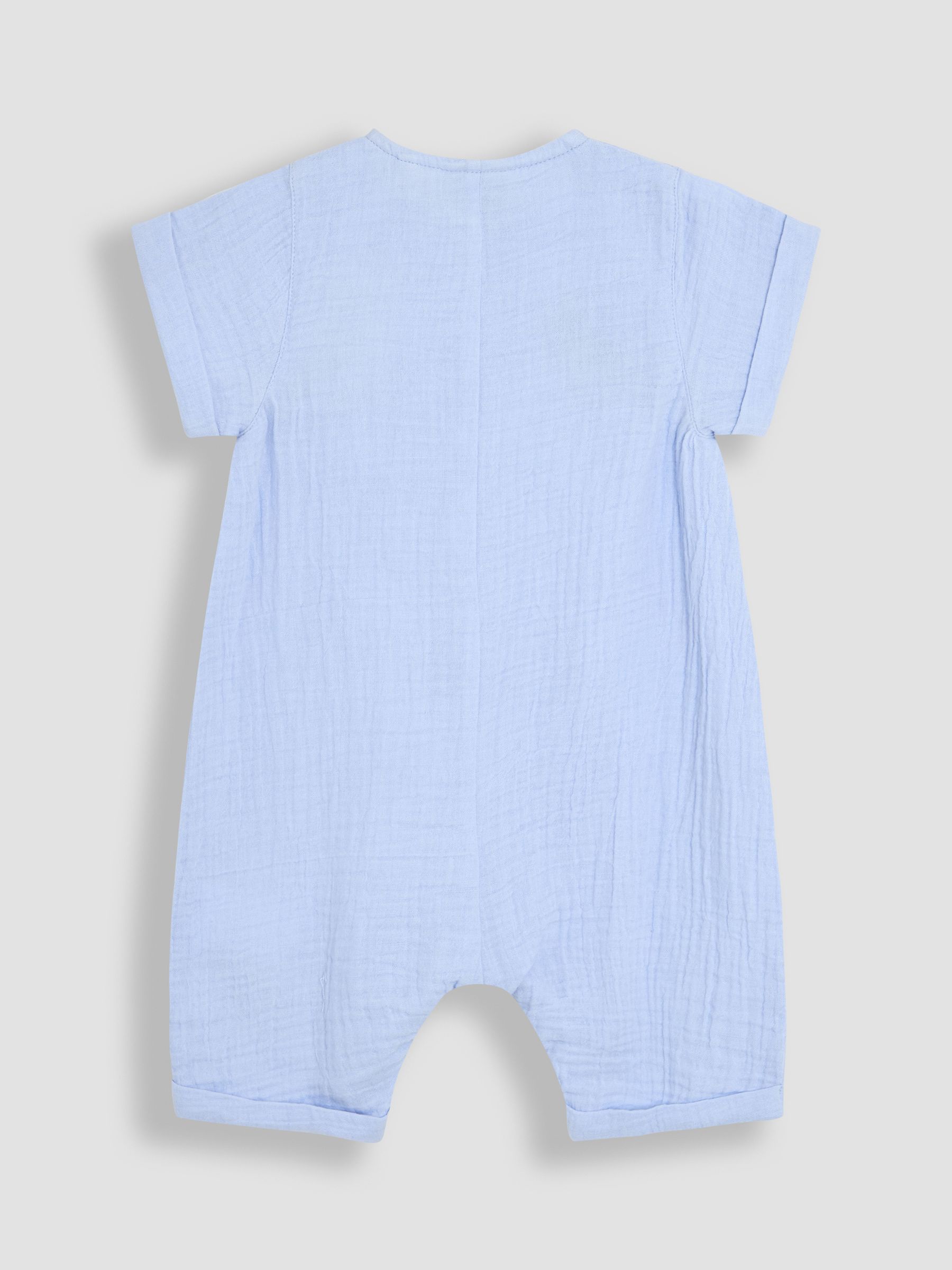 Blue Peter Rabbit™ Cheesecloth Button Front 100% Cotton Romper - Image 5 of 6