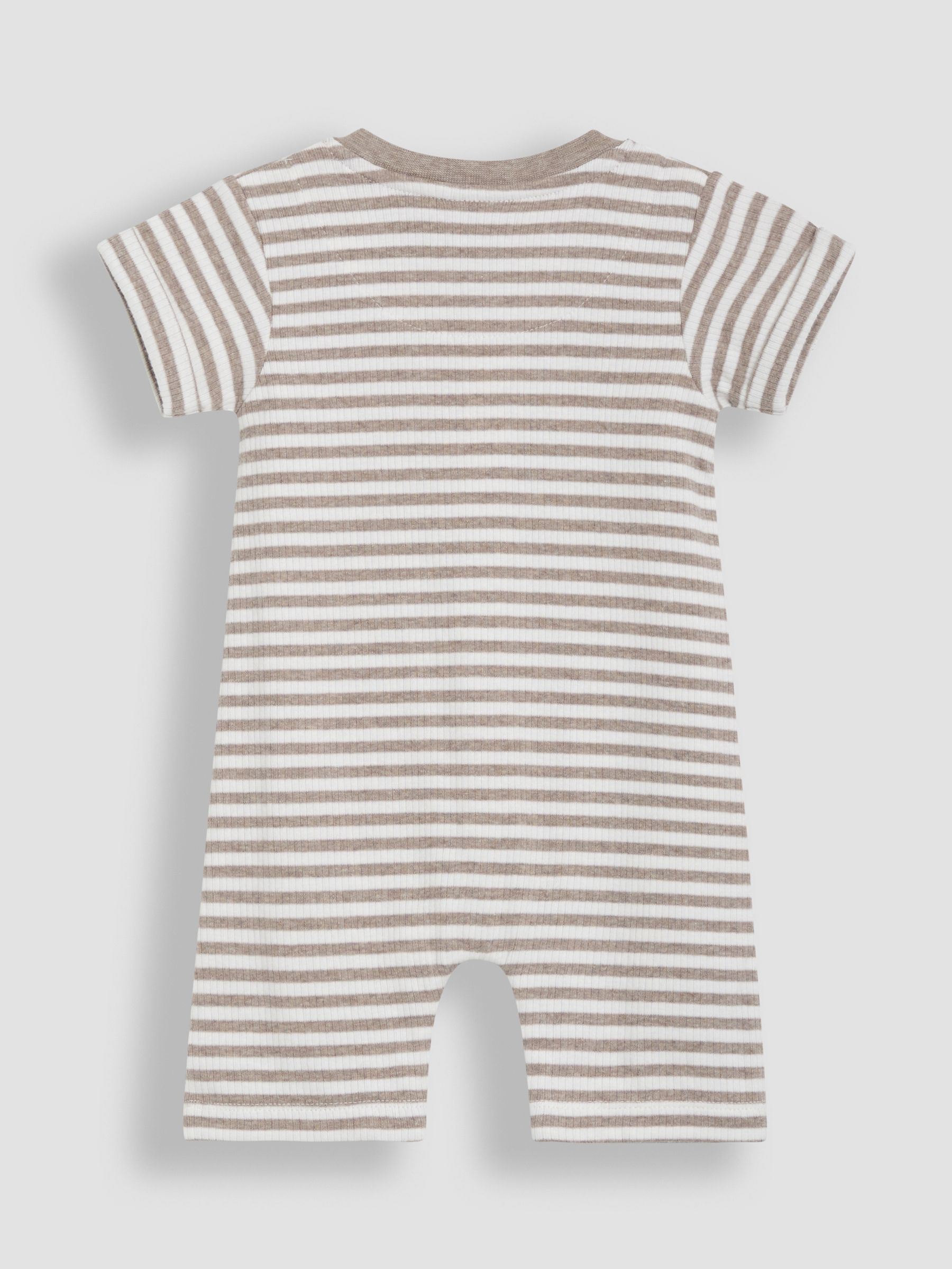 Ecru Cream Safari 2-Pack Romper - Image 3 of 5