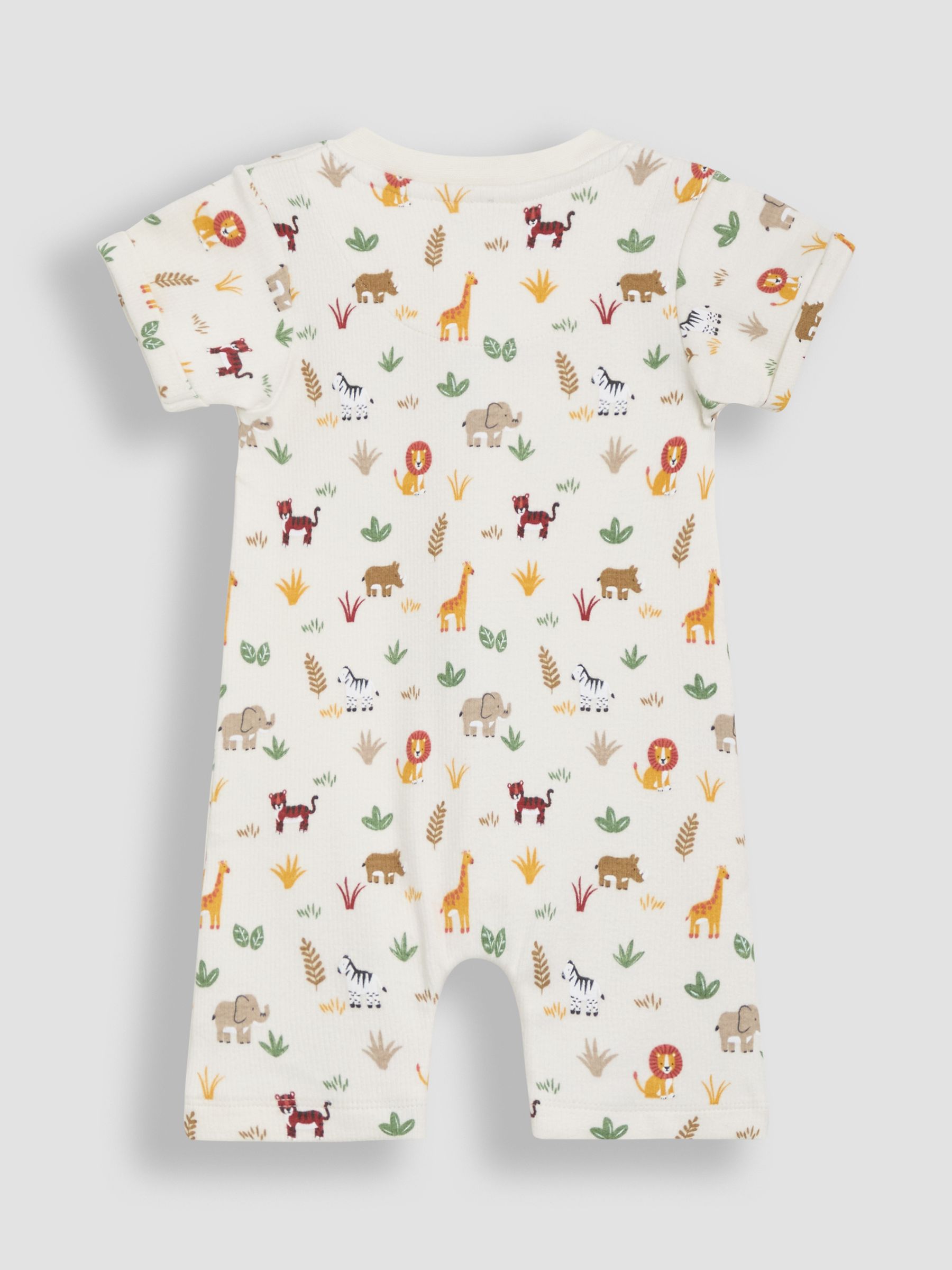 Ecru Cream Safari 2-Pack Romper - Image 5 of 5
